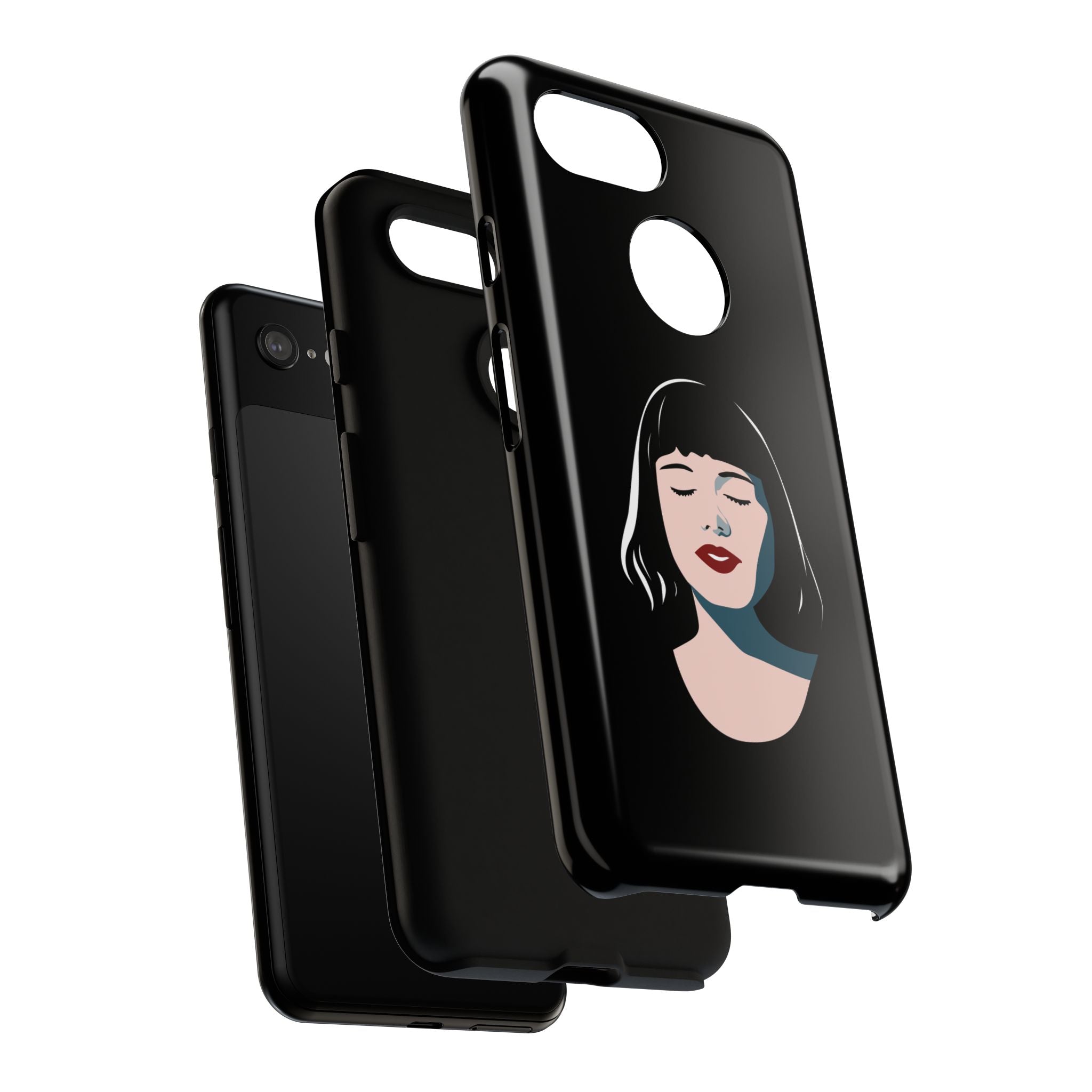 Aesthetic Phone Case, Art Deco iPhone Cover, Minimalist Cell Phone Protector, Gift for Her, Stylish Mobile Accessories