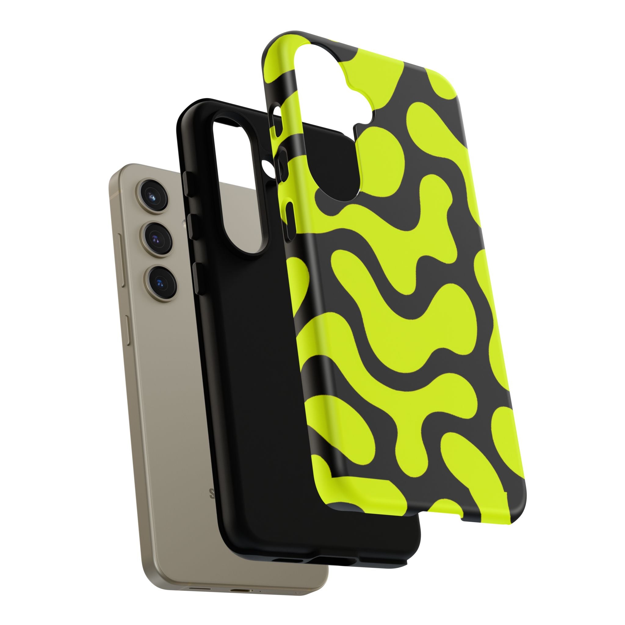 Bold Pattern Phone Case, Stylish Protective Cover, Unique Gift for Tech Lovers, Trendy Mobile Accessory, Rejuvenate Your Style