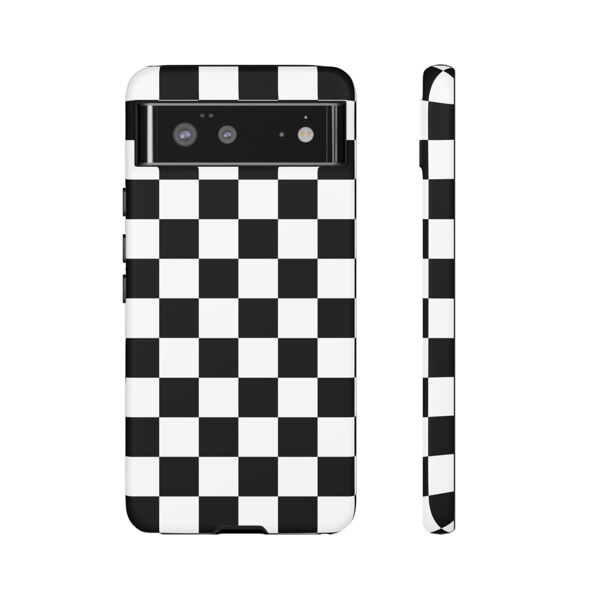 Stylish Checkered Phone Case | Trendy Protective Cover for iPhone, Gift for Teens, Fashion Accessory, Unique Design for All Occasions