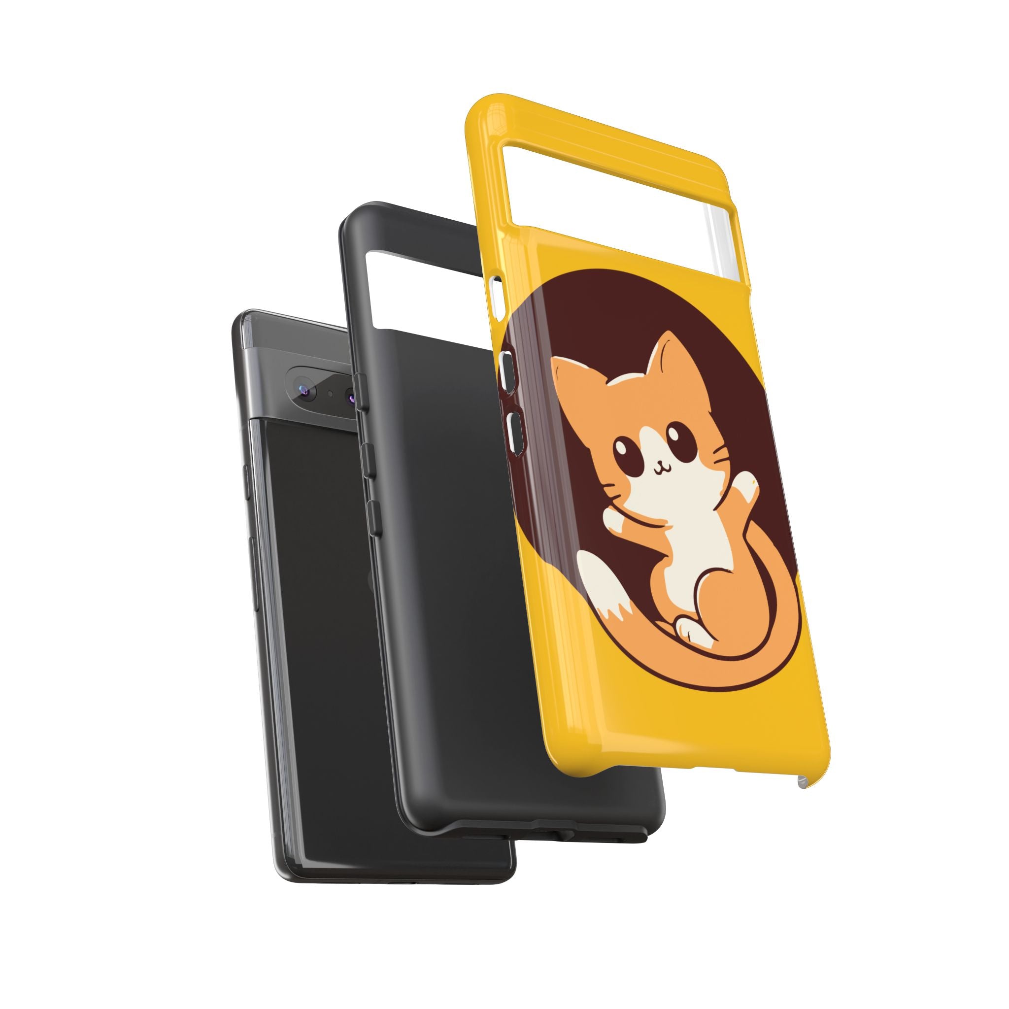 Cute Cat Phone Case | Tough Cases for Cat Lovers, Animal Design, Fun Gift, Unique Case, Durable Protection