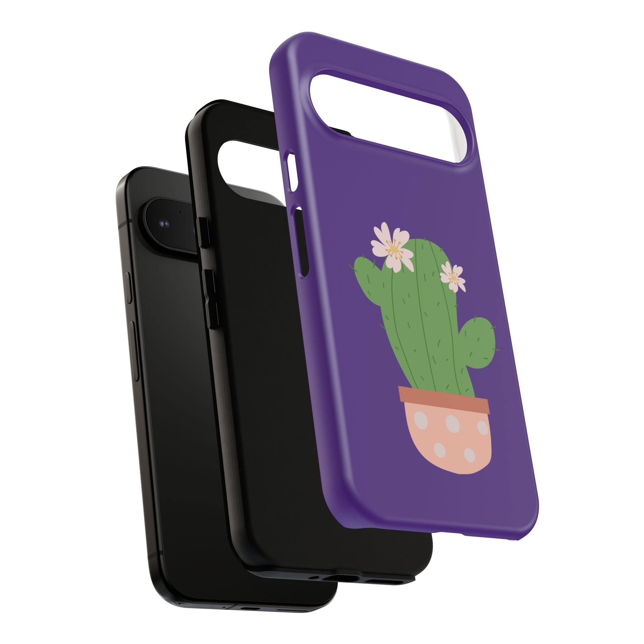 Cactus Phone Case, Tough Cases, Cute Floral, Trending Design, Unique Gift, Phone Accessories, Summer Vibe, Nature Lover