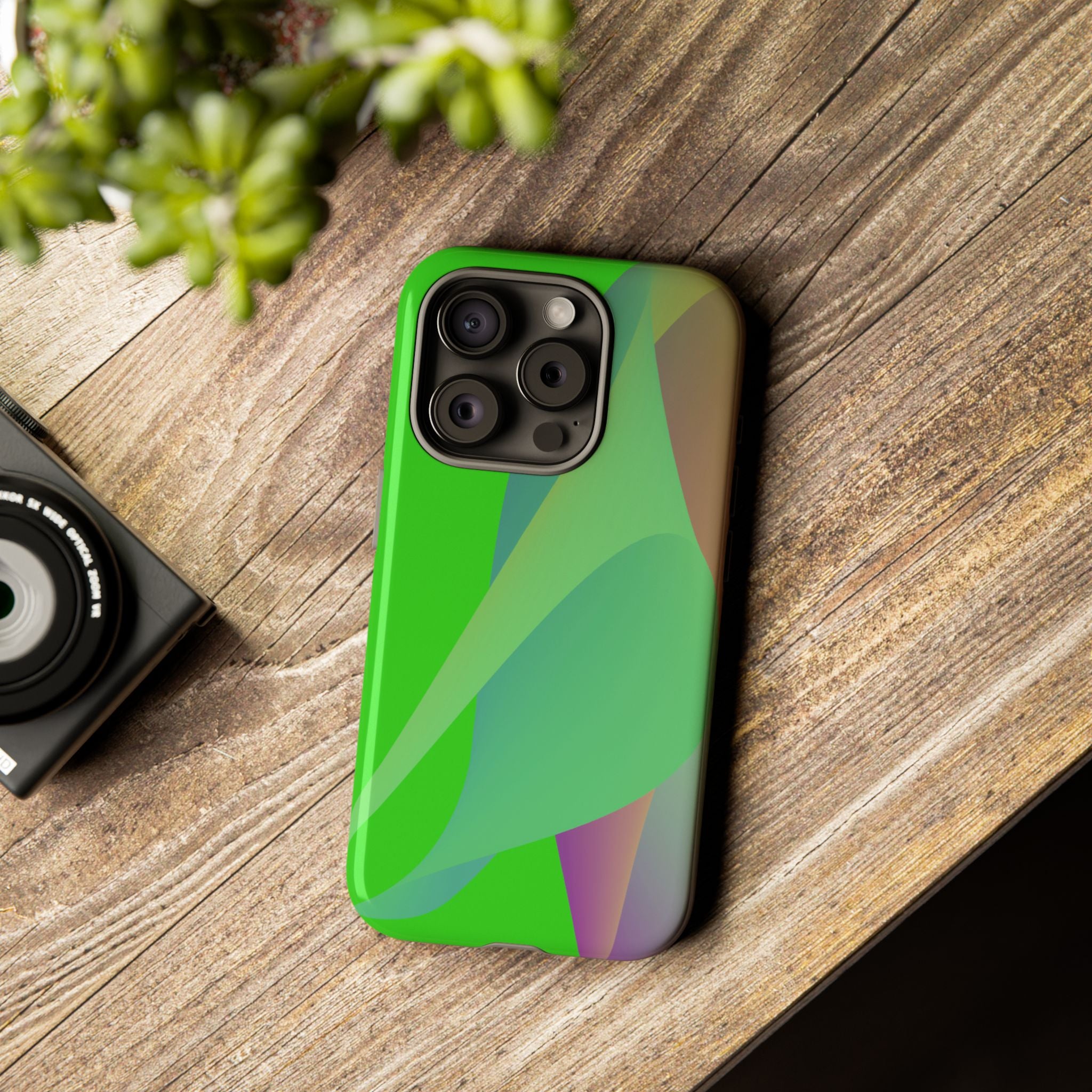 Vibrant Phone Case for Tough Protection, Unique Gift for Tech Lovers, Lightweight Cover, Eco-Friendly Style, Colorful Design
