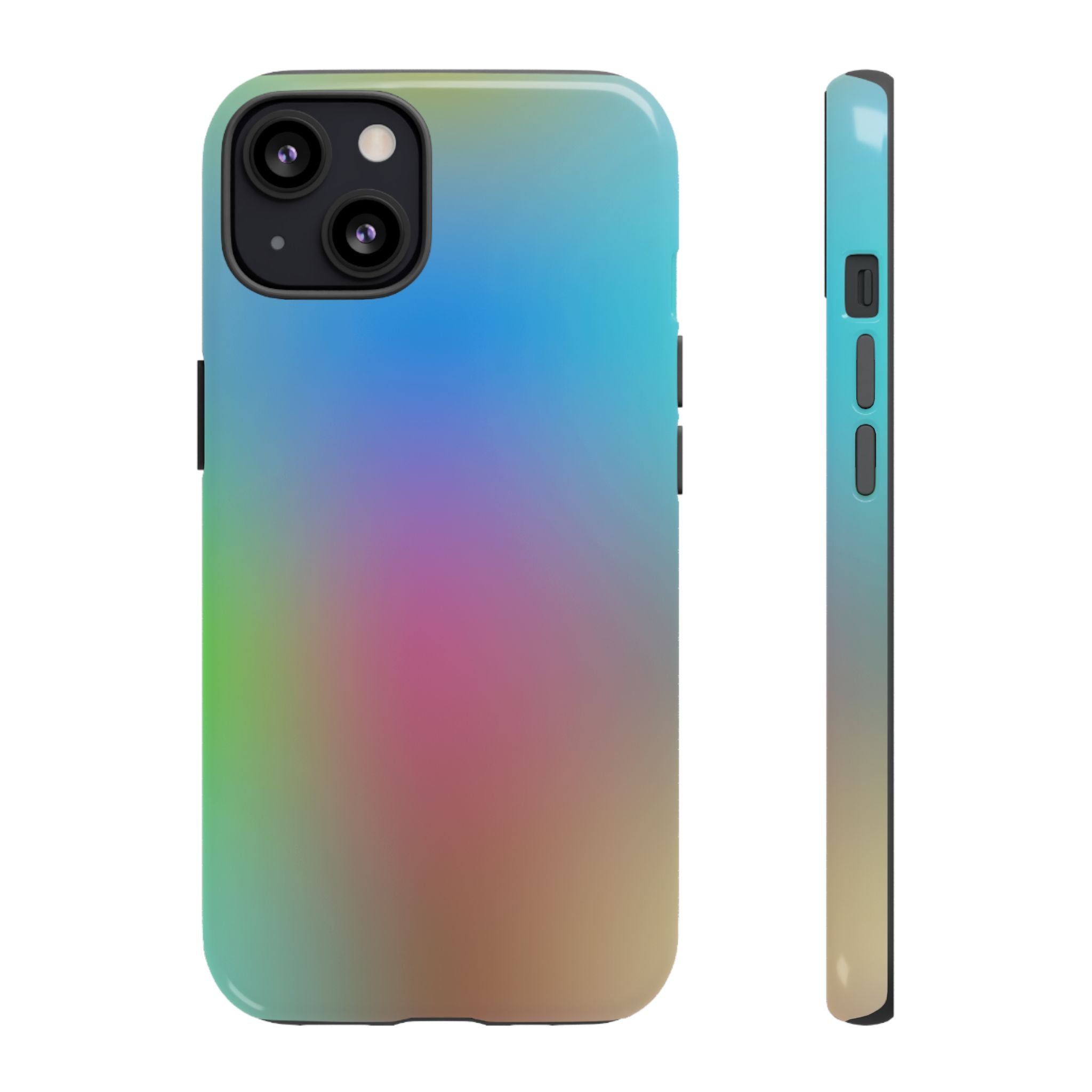 Colorful Mobile Phone Case, Unique Phone Cover, Stylish Phone Protector, Gift for Tech Lovers, Trendy Accessory
