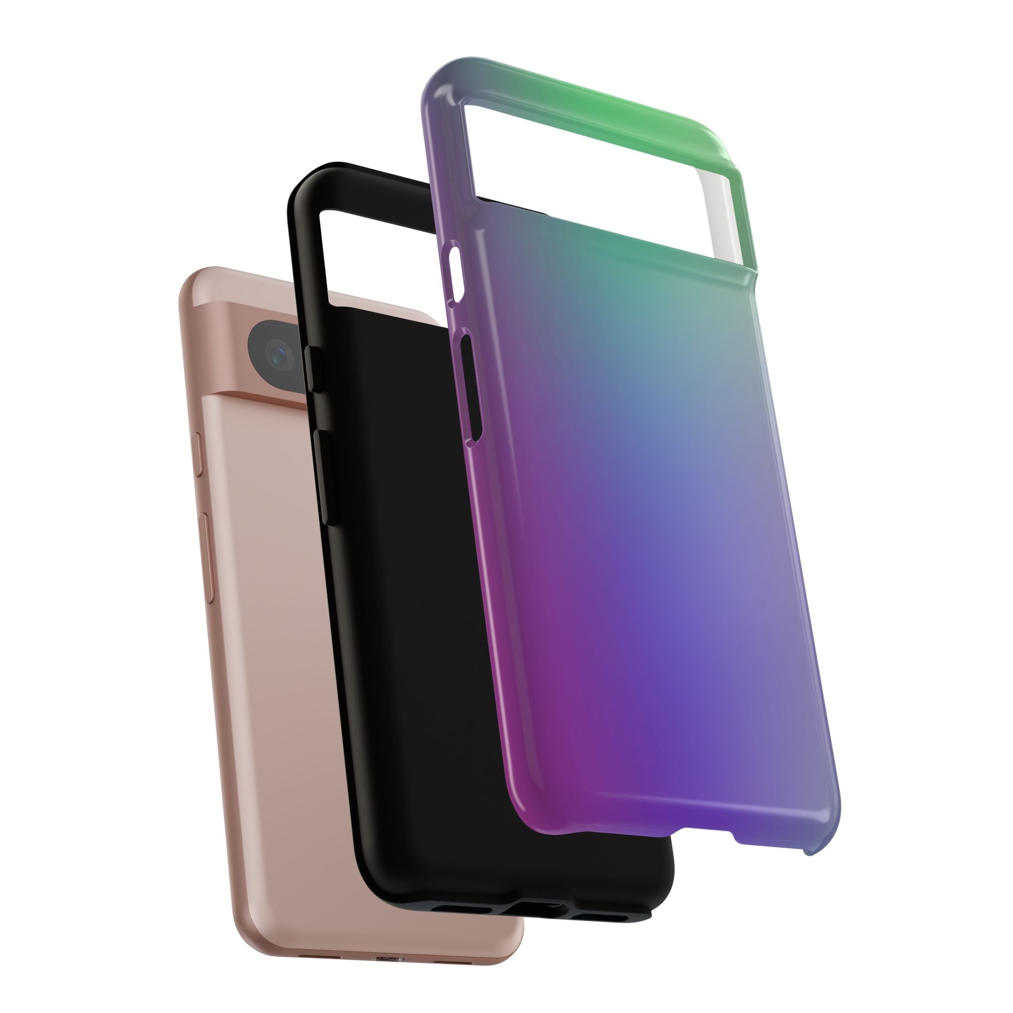 Gradient Phone Case, Durable Phone Protector, Trendy Cell Phone Accessory, Gift for Tech Lovers, Stylish Mobile Case