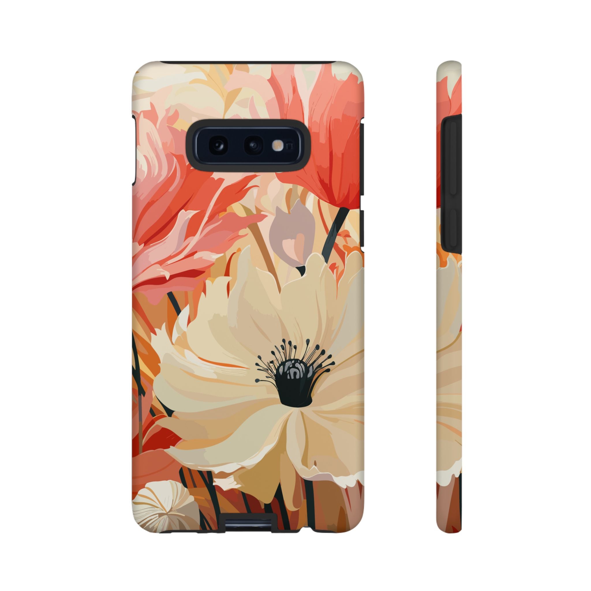 Floral Phone Case, Tough Protective Cover for Floral Lovers, Perfect Gift for Friends, Spring Celebration, Art Lovers Gift