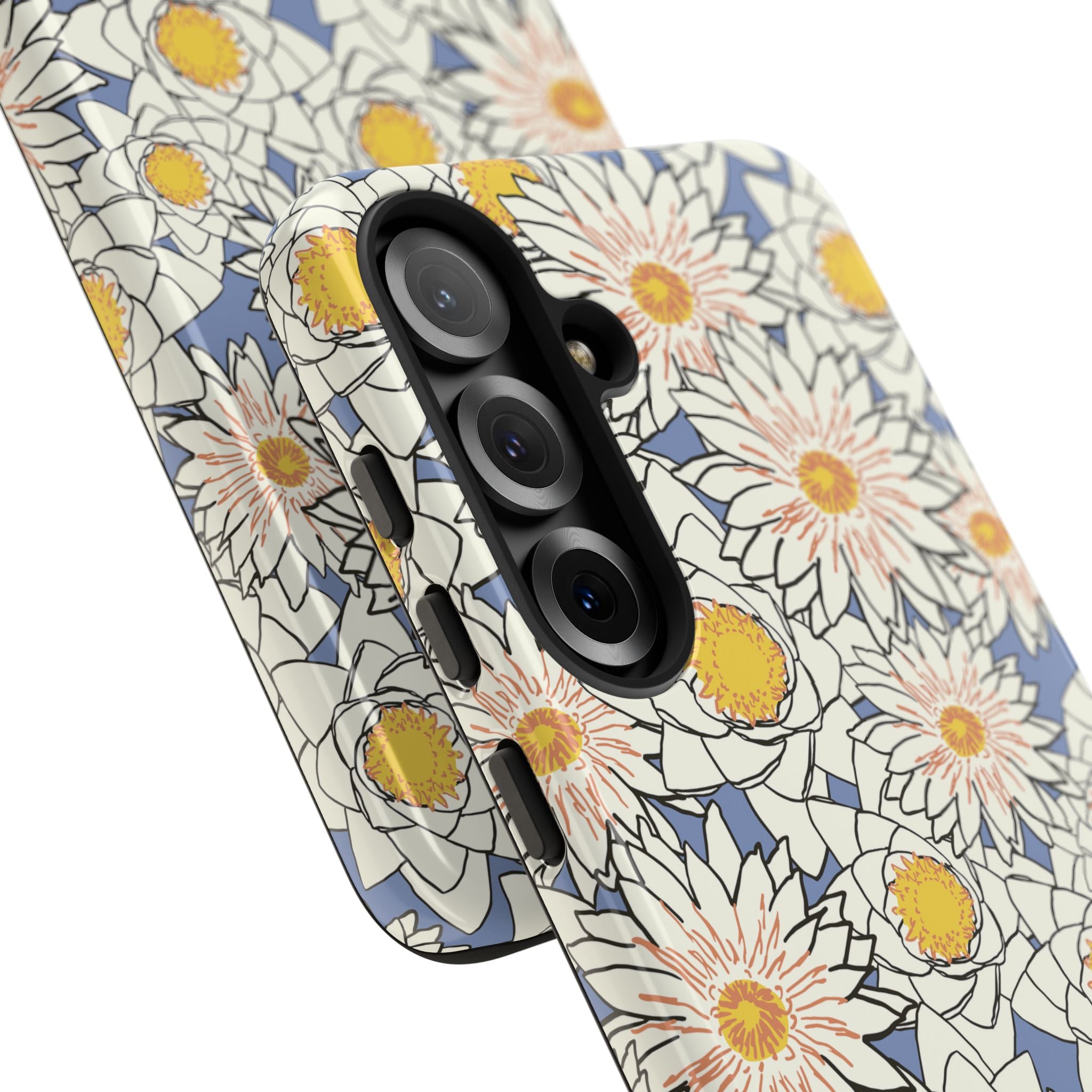 Stylish Phone Case, Floral Protective Cover, Gift for Nature Lovers, Trendy Tech Accessory, Customizable Phone Case