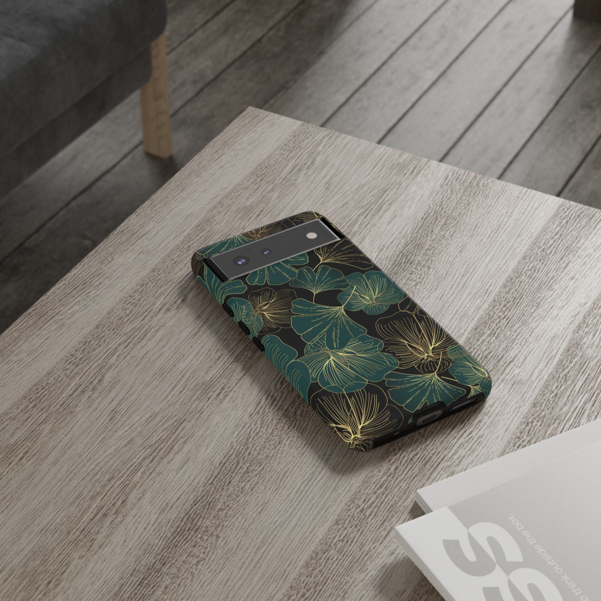 Floral Phone Case - Tough Cases, Protective Cover, Stylish Accessory, Gift for Her, Nature-Inspired Design
