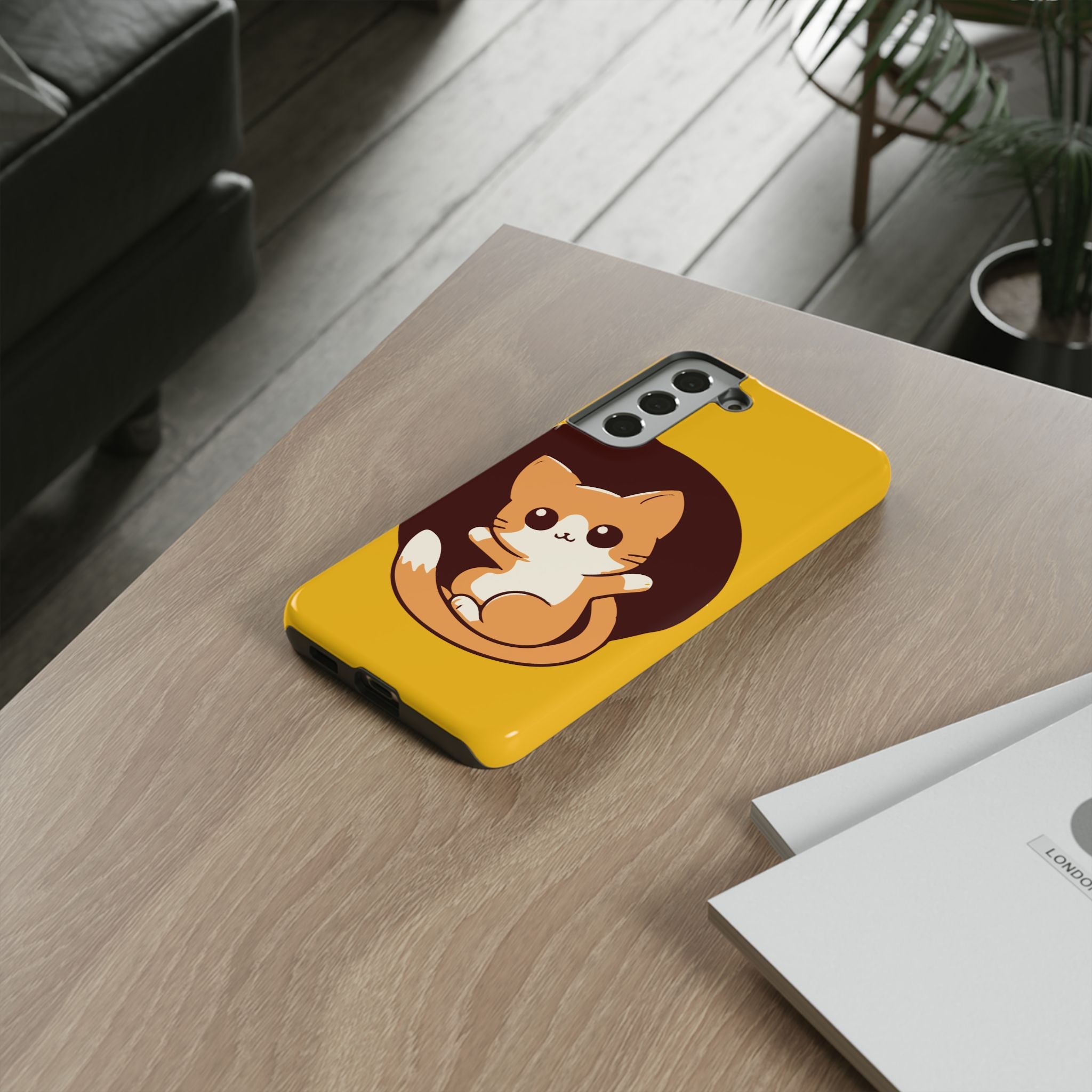 Cute Cat Phone Case | Tough Cases for Cat Lovers, Animal Design, Fun Gift, Unique Case, Durable Protection