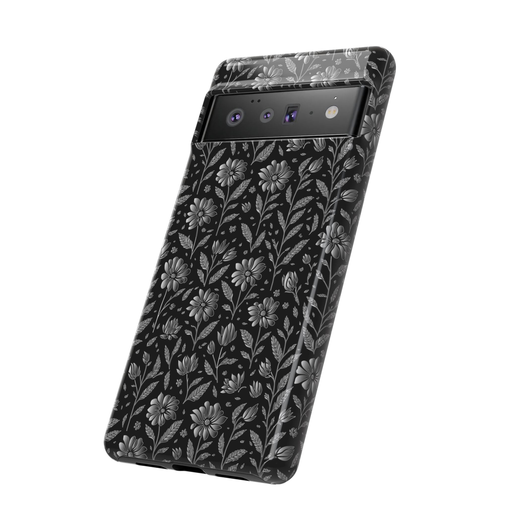 Stylish Floral Phone Case, Tough Floral Case, Botanical Phone Cover, Durable Floral Phone Protector, Gift for Her