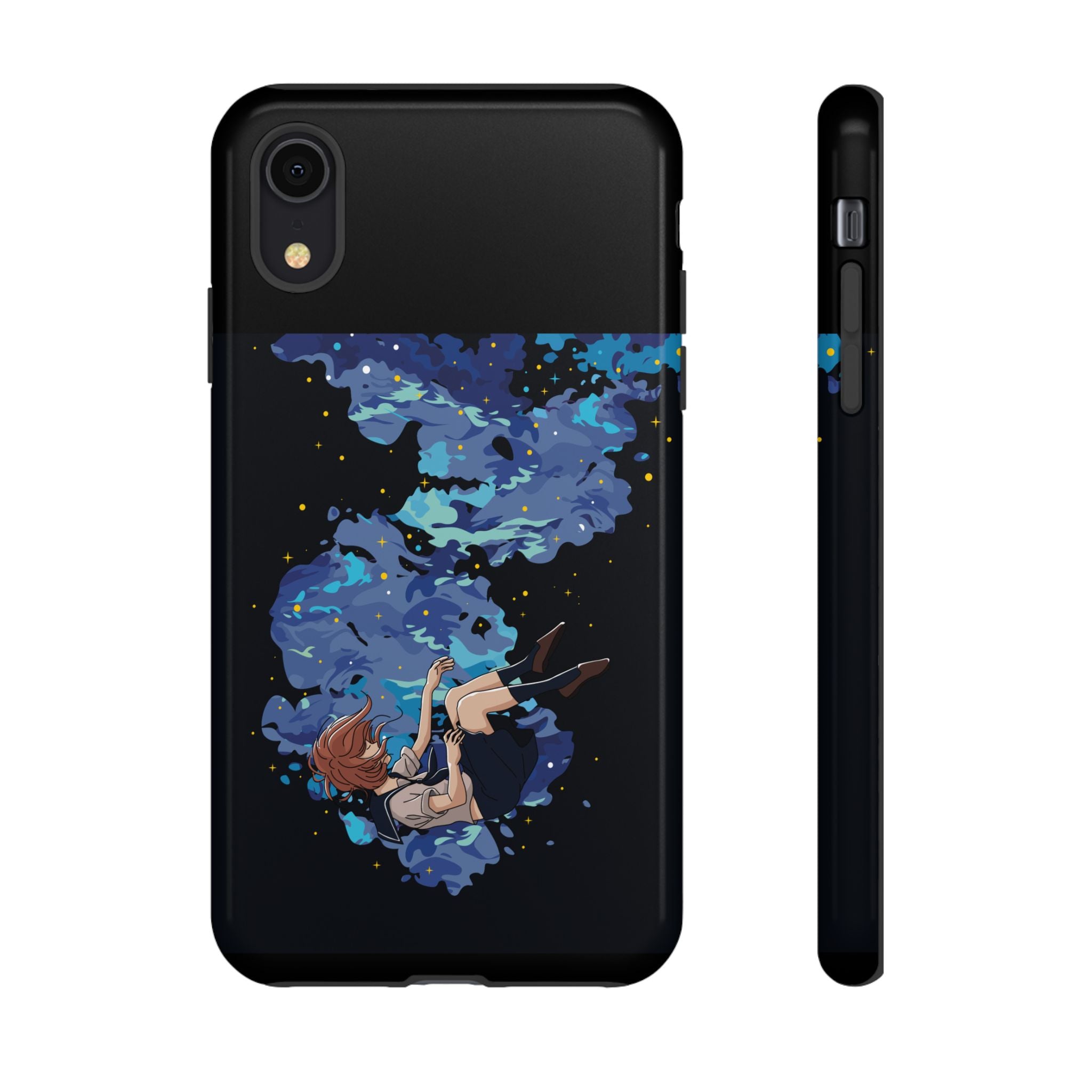 Tough Cases Phone Case - Artistic Galaxy Design, Cute Sleeve for Teens, Gift for Students, Unique Mobile Accessory, Trendy Tech Protection