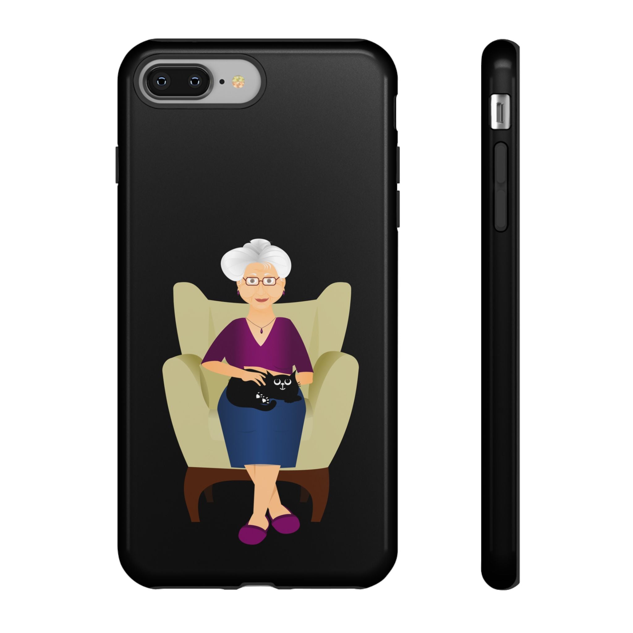 Grandma Phone Case, Tough Phone Cover for Grandparents, Durable Case for Seniors, Unique Gift for Grandmother, Personalized Tech Accessory