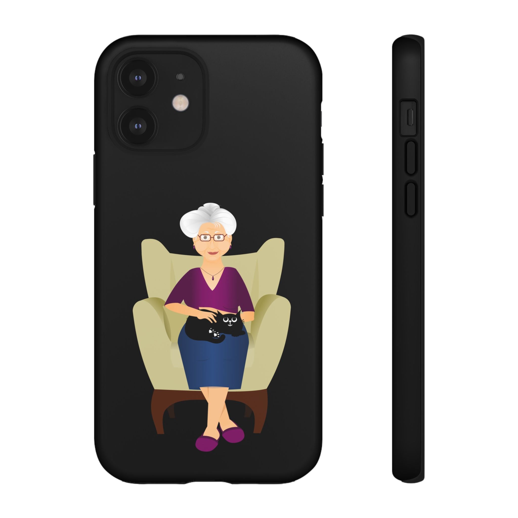 Grandma Phone Case, Tough Phone Cover for Grandparents, Durable Case for Seniors, Unique Gift for Grandmother, Personalized Tech Accessory