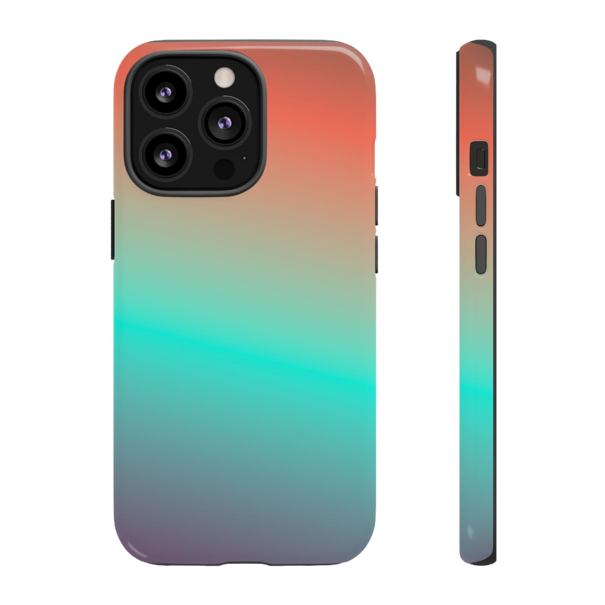 Gradient Phone Case, Tough Cases for Protection, Stylish iPhone Cover, Trendy Mobile Accessory, Perfect Gift for Tech Lovers