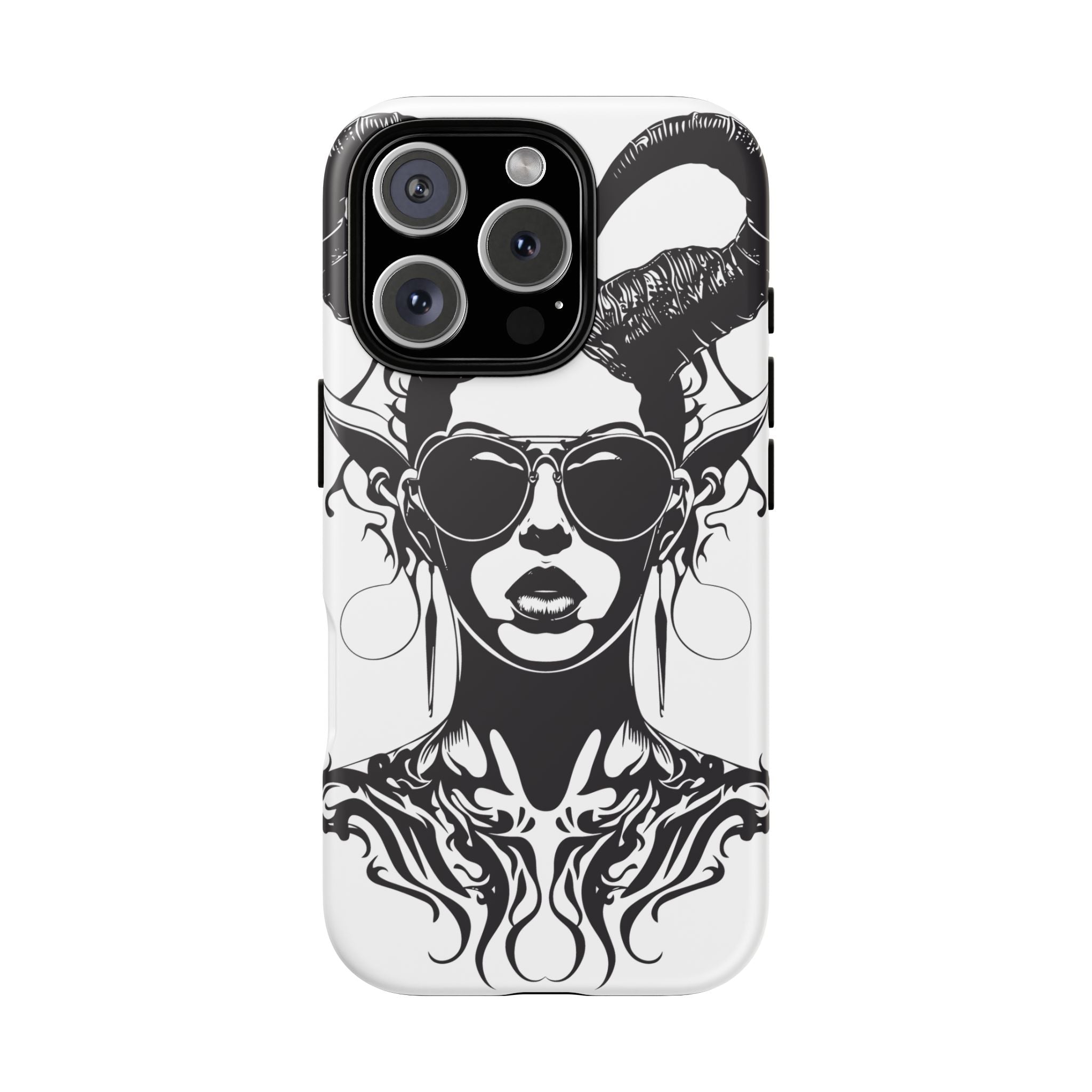 Tough Cases: Stylish Phone Case with Edgy Design, Protective Cover, Gift for Her, Trendy Accessories, Unique Art, Holiday Present