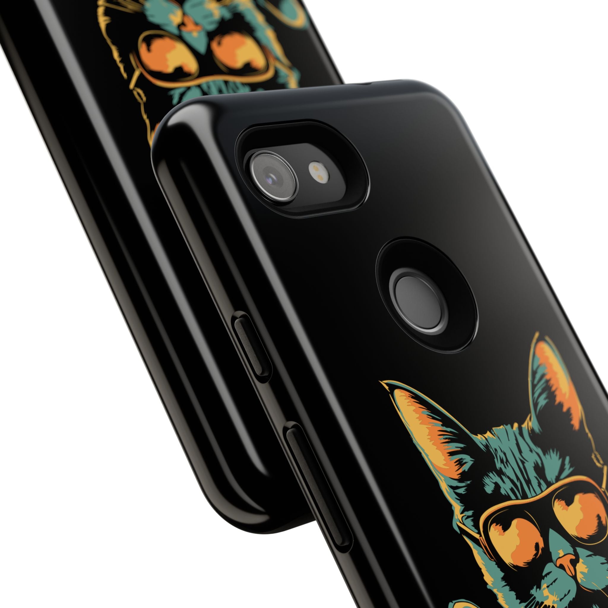 Cool Cat Phone Case, Stylish Phone Cover, Pet Lover Gift, Cute Cat Design, Fun Cat Accessories