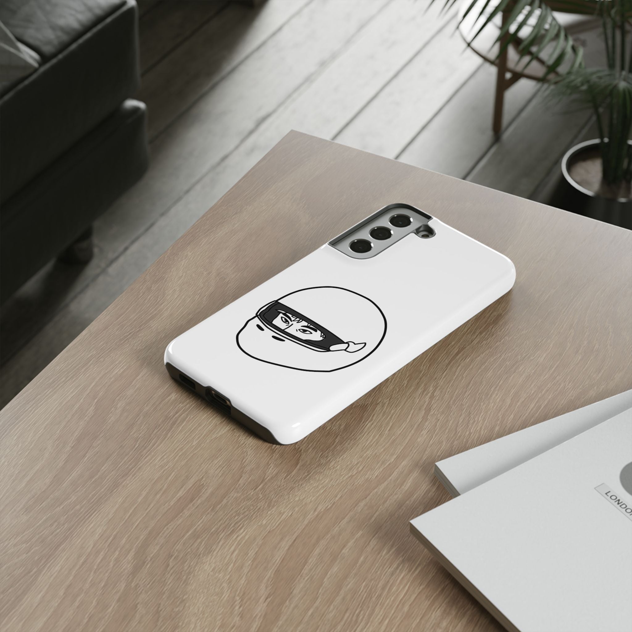 Stylish Phone Case with Racing Helmet Design | Tough Cases | Unique Gift, Motorcycle Enthusiast, Race Lover, Custom Accessory, Everyday Use