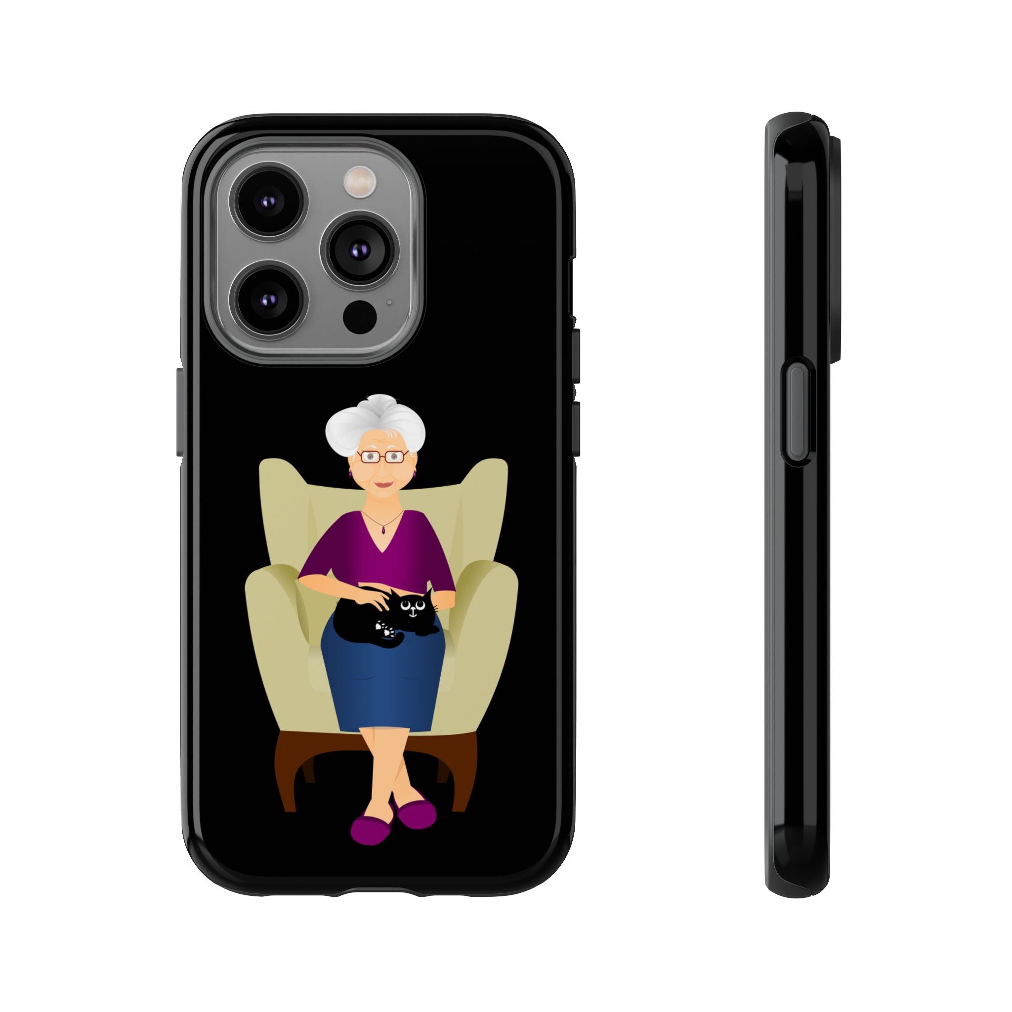 Grandma Phone Case, Tough Phone Cover for Grandparents, Durable Case for Seniors, Unique Gift for Grandmother, Personalized Tech Accessory