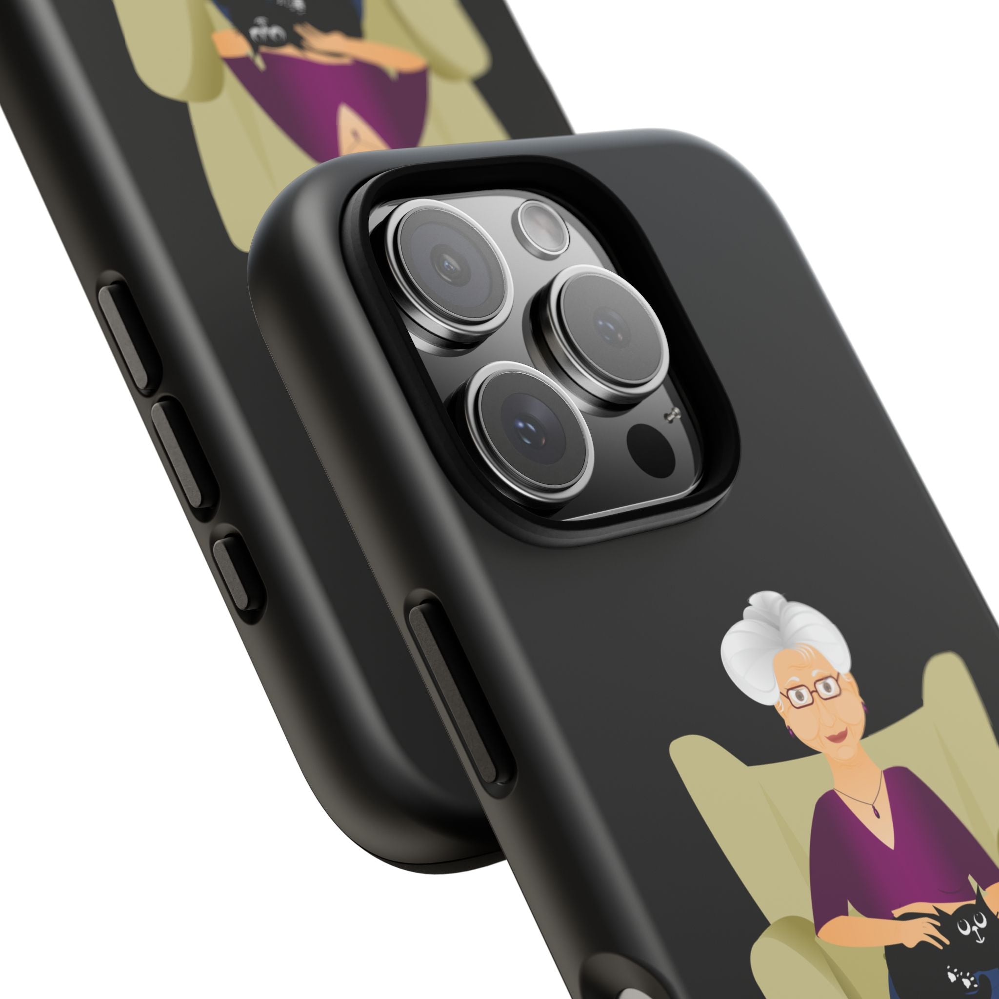 Grandma Phone Case, Tough Phone Cover for Grandparents, Durable Case for Seniors, Unique Gift for Grandmother, Personalized Tech Accessory