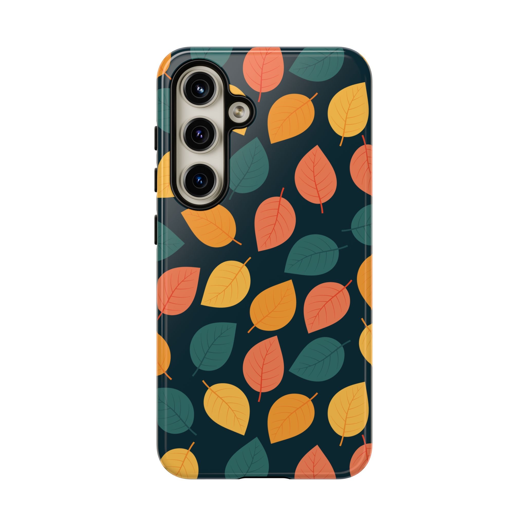Autumn Leaves Phone Case - Protective Cell Phone Cover, Fall Aesthetic, Nature Lover Gift, Seasonal Accessories, Eco-Friendly Case