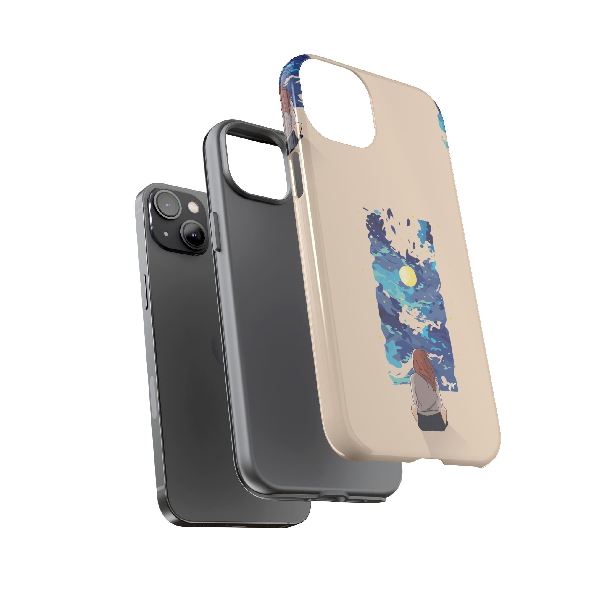 Artistic Phone Case – Expressive Protective Cover, Unique Gift for Her, Birthday Present, Eco-Friendly Mobile Accessory, Smartphone Case