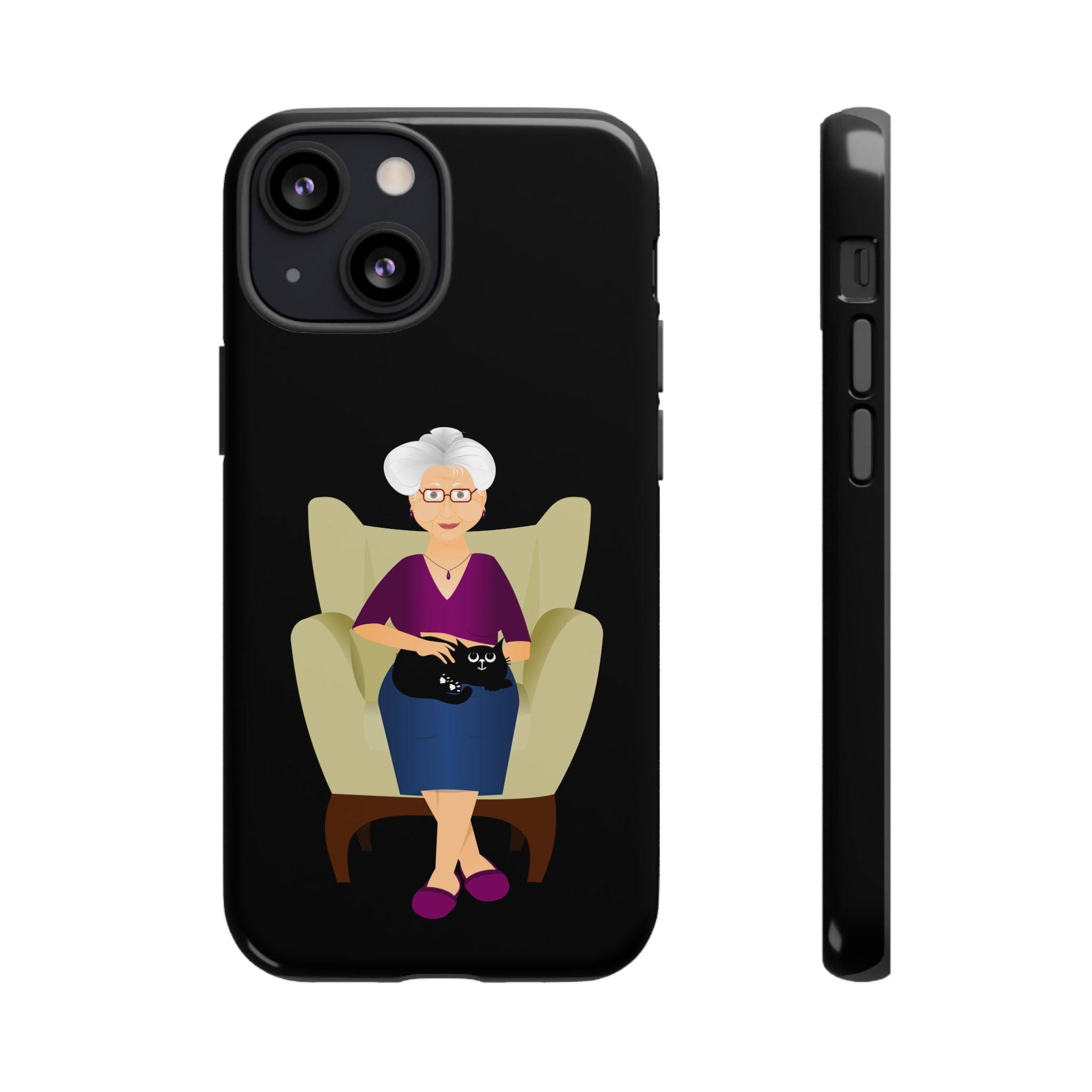 Grandma Phone Case, Tough Phone Cover for Grandparents, Durable Case for Seniors, Unique Gift for Grandmother, Personalized Tech Accessory