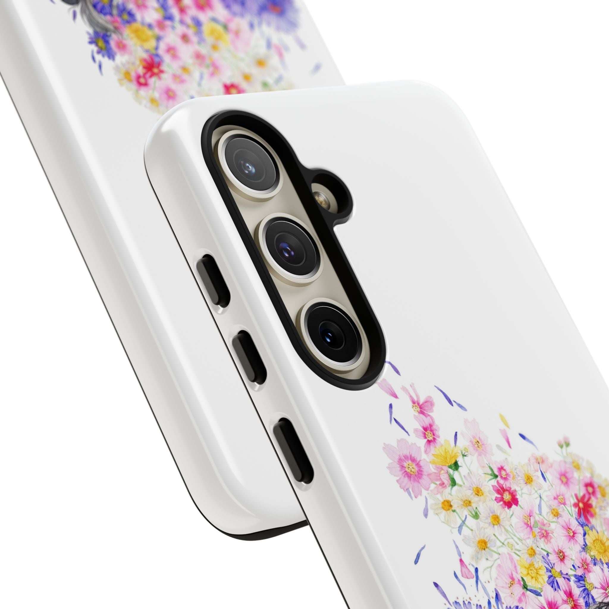Floral Phone Case | Tough Cases | Cute Floral Design, Gift for Her, Spring Accessory, Mother's Day Gift, Stylish Protection