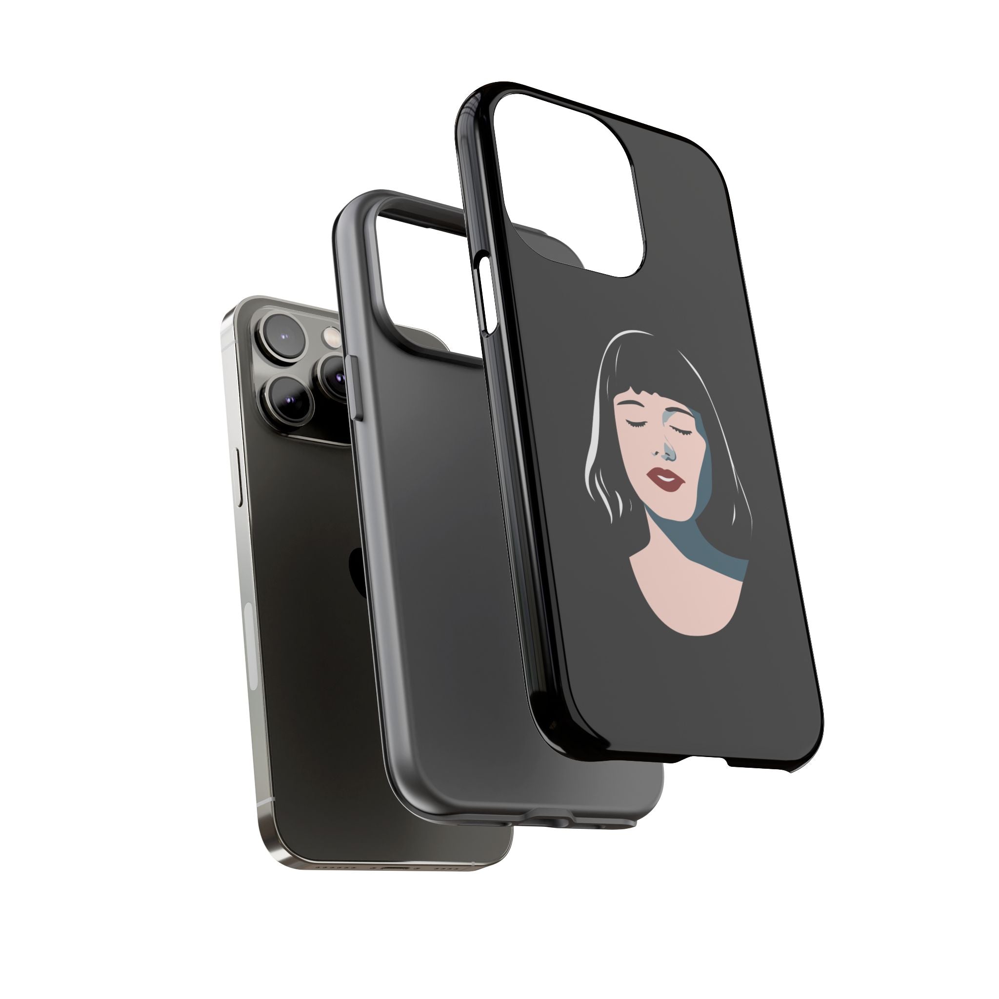 Aesthetic Phone Case, Art Deco iPhone Cover, Minimalist Cell Phone Protector, Gift for Her, Stylish Mobile Accessories