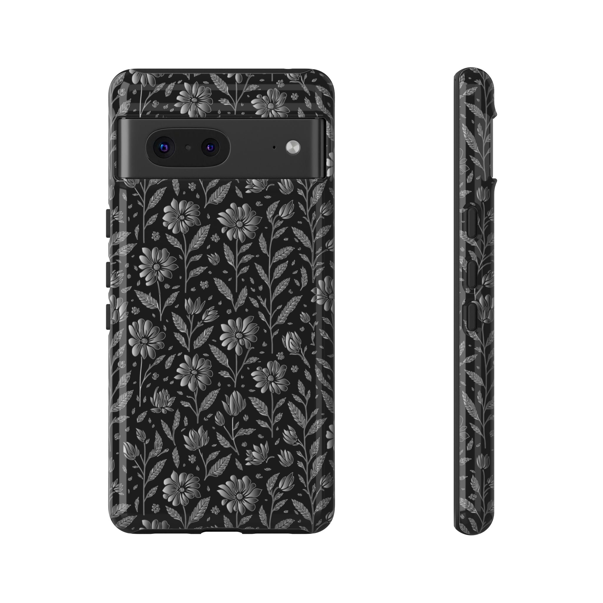 Stylish Floral Phone Case, Tough Floral Case, Botanical Phone Cover, Durable Floral Phone Protector, Gift for Her