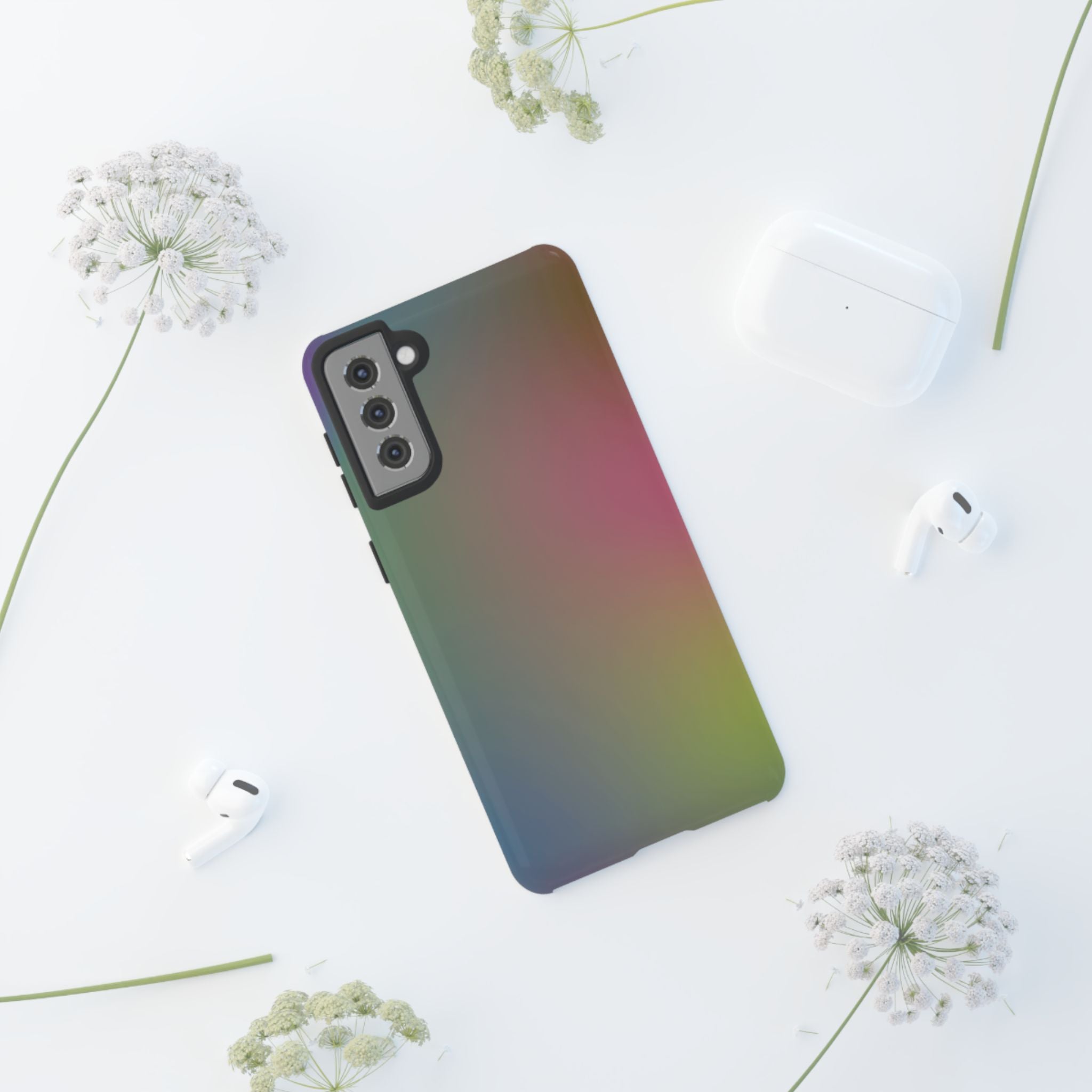 Gradient Phone Case - Protective Cover for iPhone, Stylish Mobile Accessory, Unique Gift for Her, Phone Protection, Trendy Phone Cases