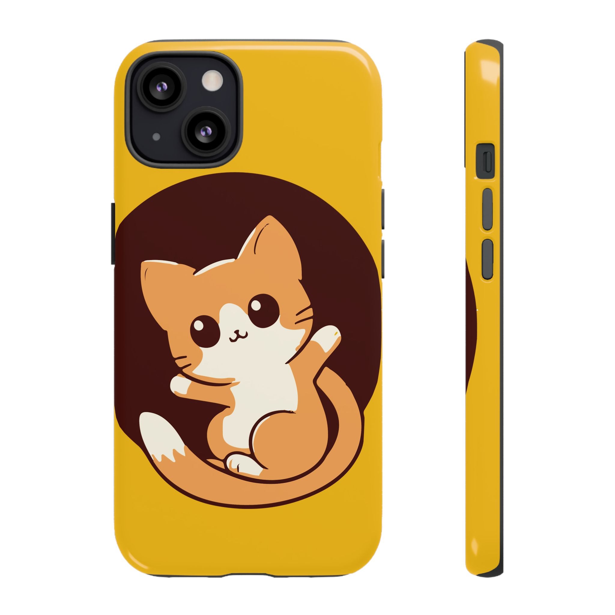 Cute Cat Phone Case | Tough Cases for Cat Lovers, Animal Design, Fun Gift, Unique Case, Durable Protection