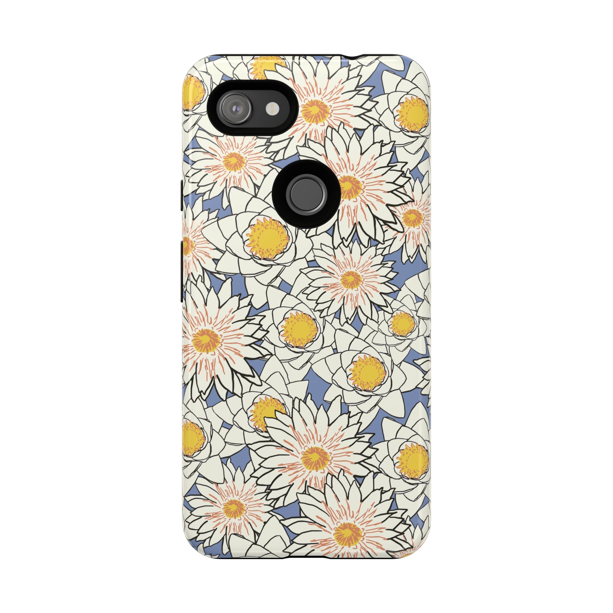 Stylish Phone Case, Floral Protective Cover, Gift for Nature Lovers, Trendy Tech Accessory, Customizable Phone Case