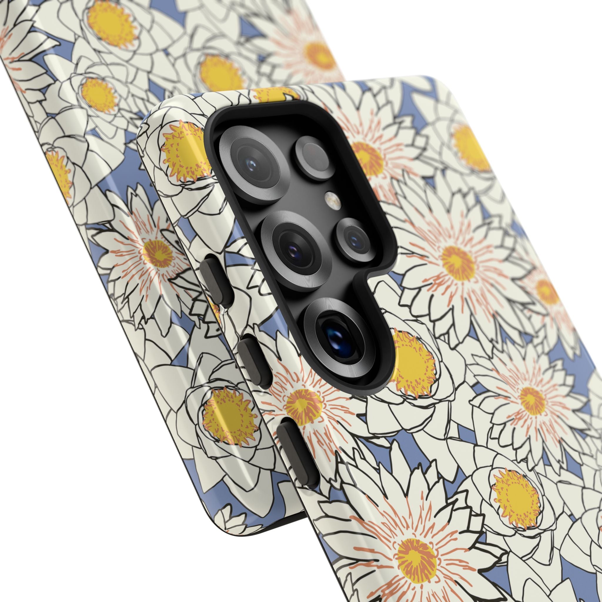 Stylish Phone Case, Floral Protective Cover, Gift for Nature Lovers, Trendy Tech Accessory, Customizable Phone Case