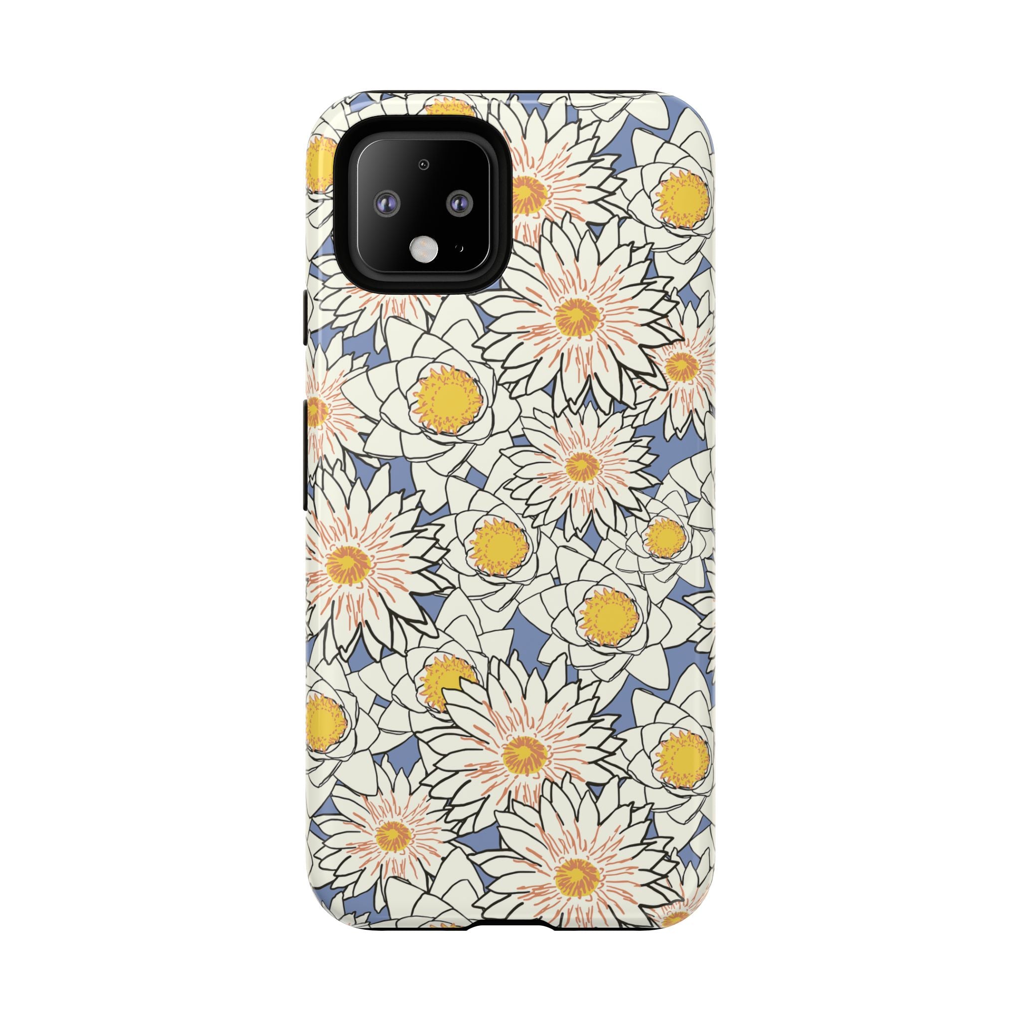 Stylish Phone Case, Floral Protective Cover, Gift for Nature Lovers, Trendy Tech Accessory, Customizable Phone Case