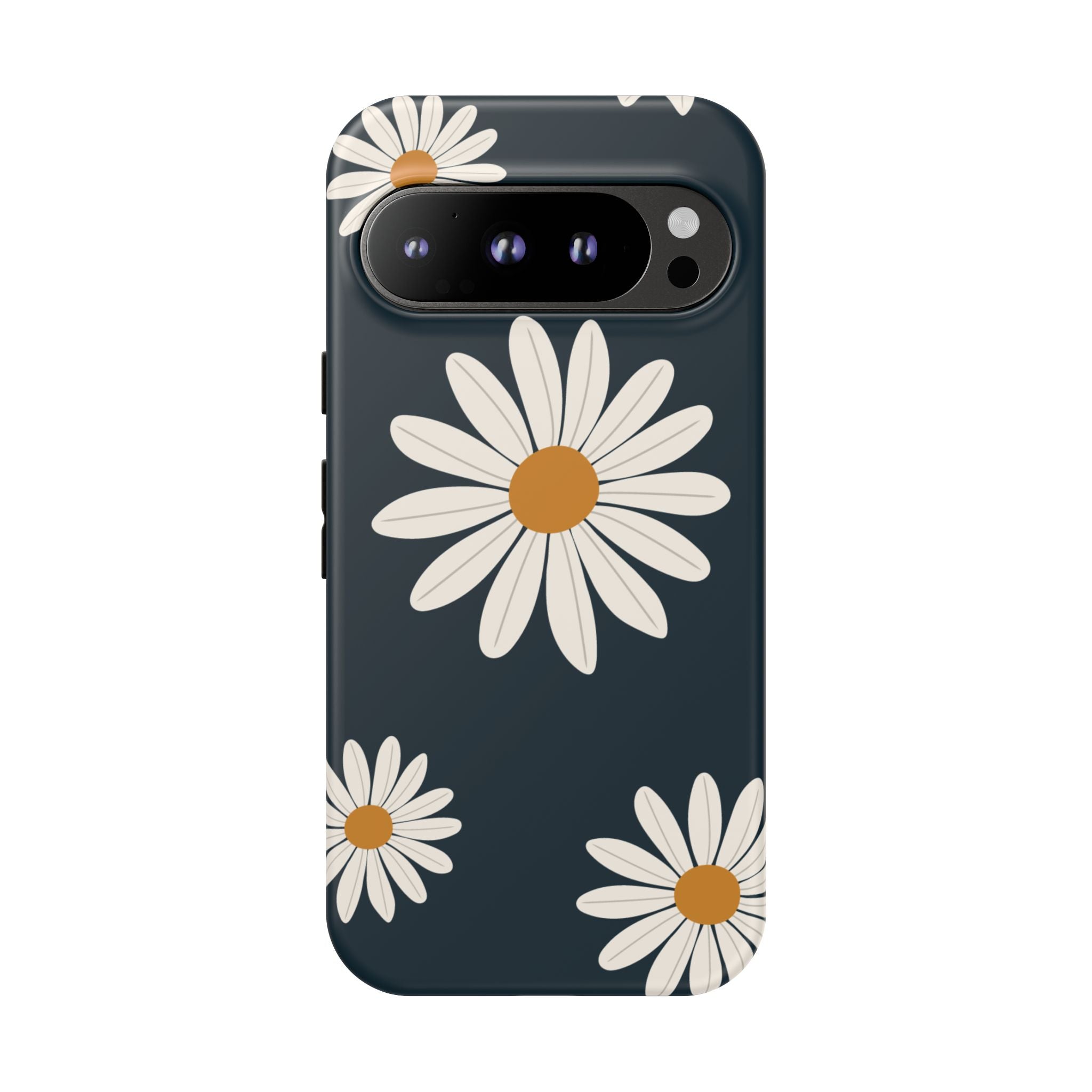 Daisy Phone Case, Floral Phone Cover, Tough Phone Case, Gift for Flower Lovers, Smartphone Accessory, Spring Design