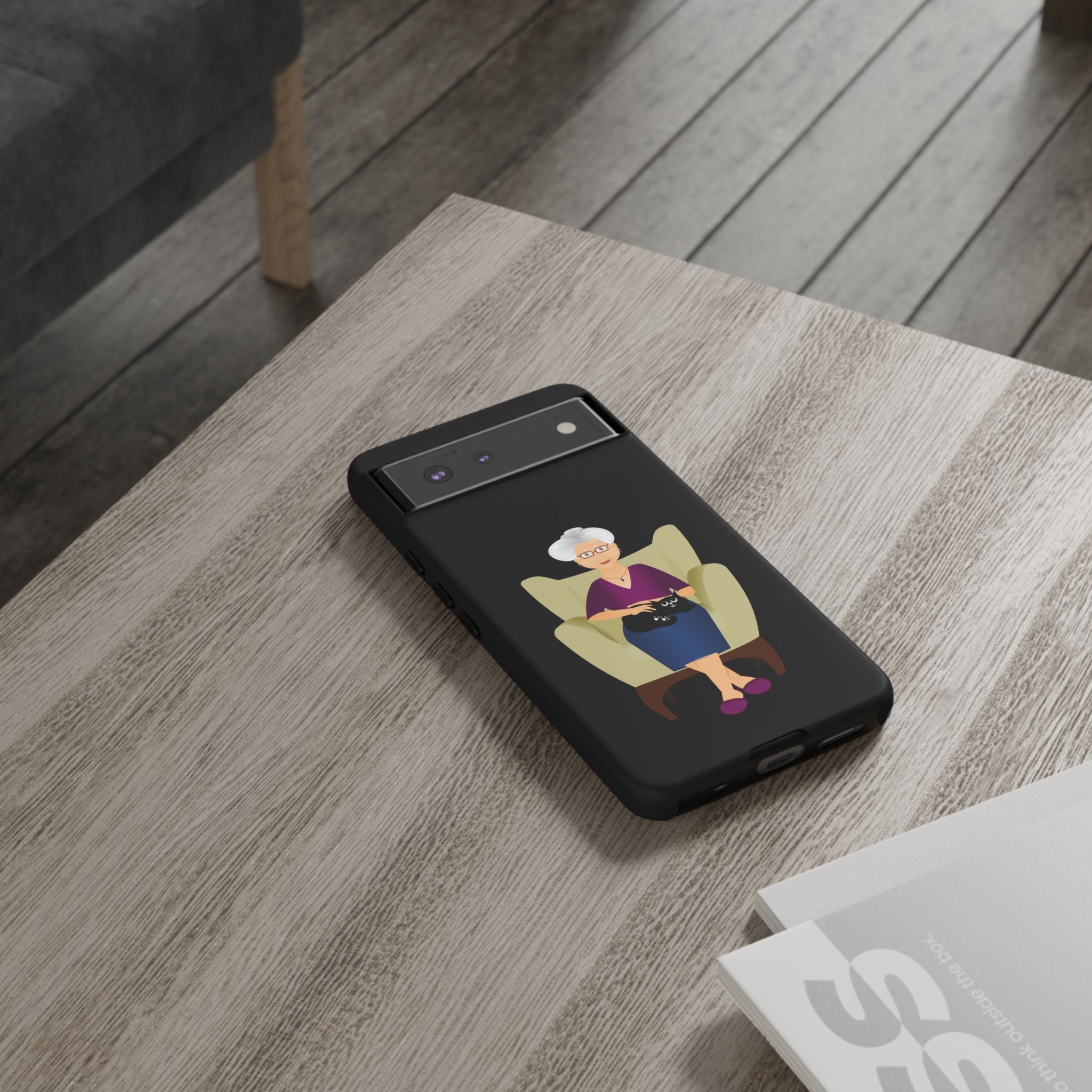 Grandma Phone Case, Tough Phone Cover for Grandparents, Durable Case for Seniors, Unique Gift for Grandmother, Personalized Tech Accessory