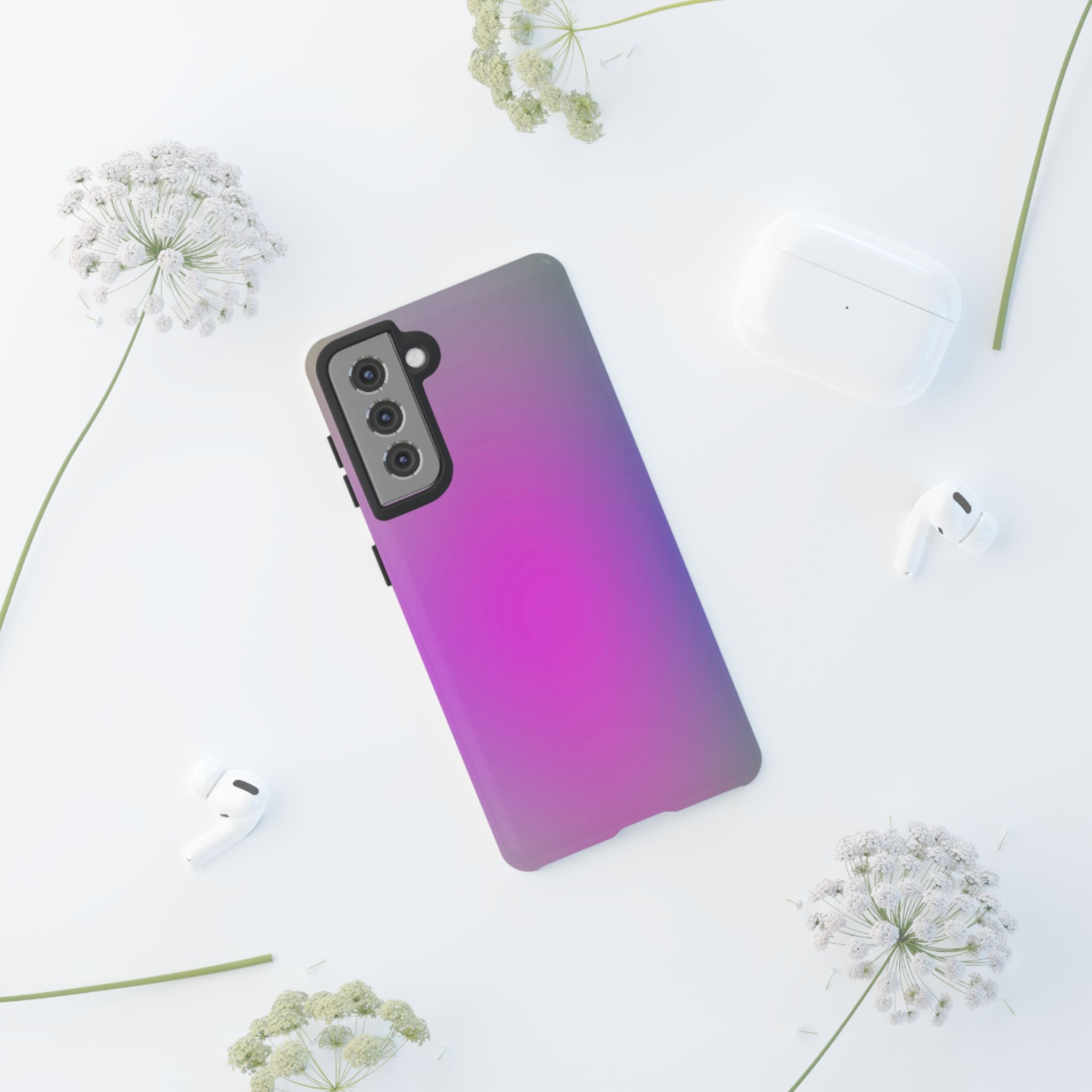 Gradient Phone Case, Stylish Tough Cases, Phone Cover, Trendy Tech Accessory, Gift for Smartphone Lovers, Colorful Phone Protection