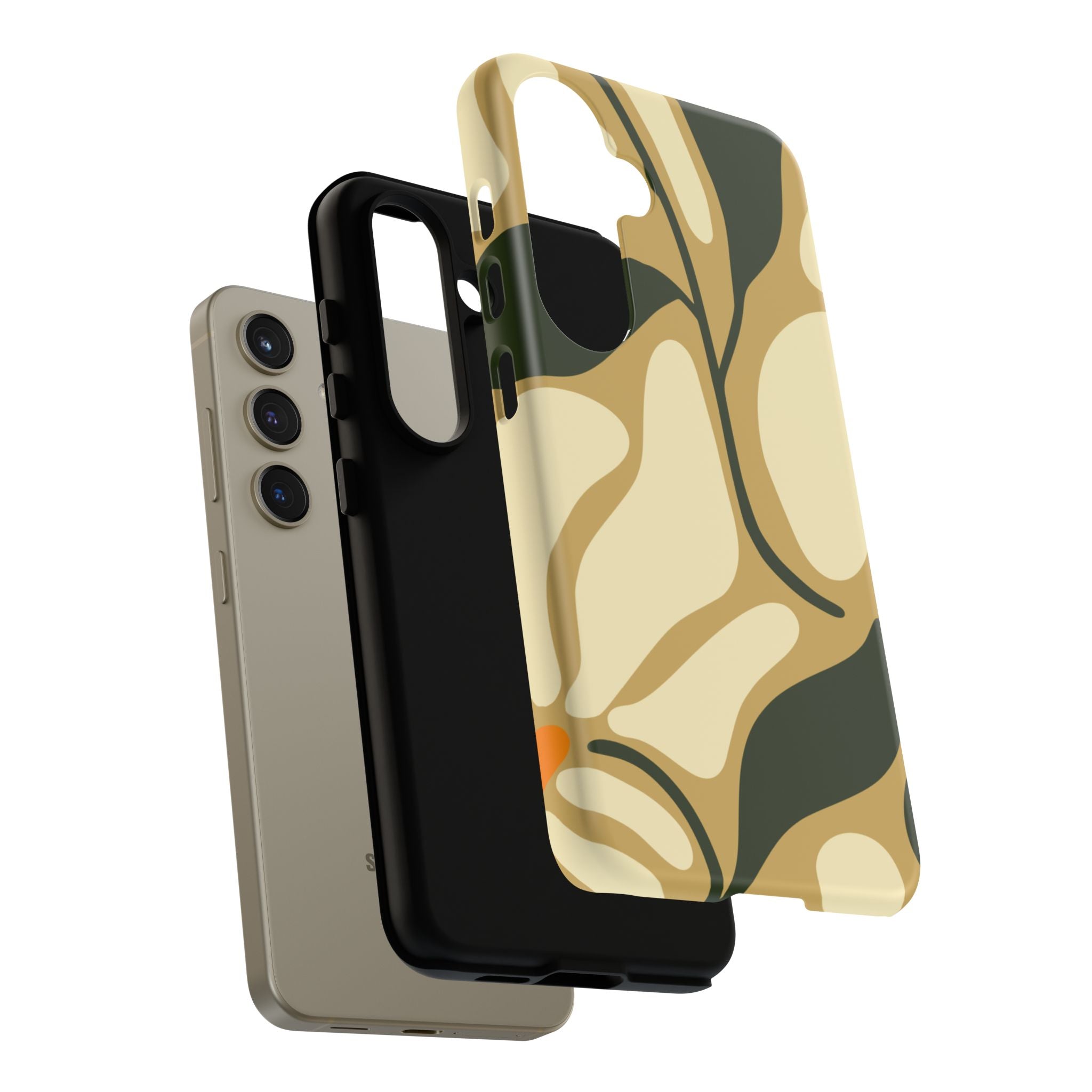 Stylish Flower Phone Case - Floral Protective Cover for Nature Lovers, Gift for Holidays, Unique Phone Accessory, Tough Case