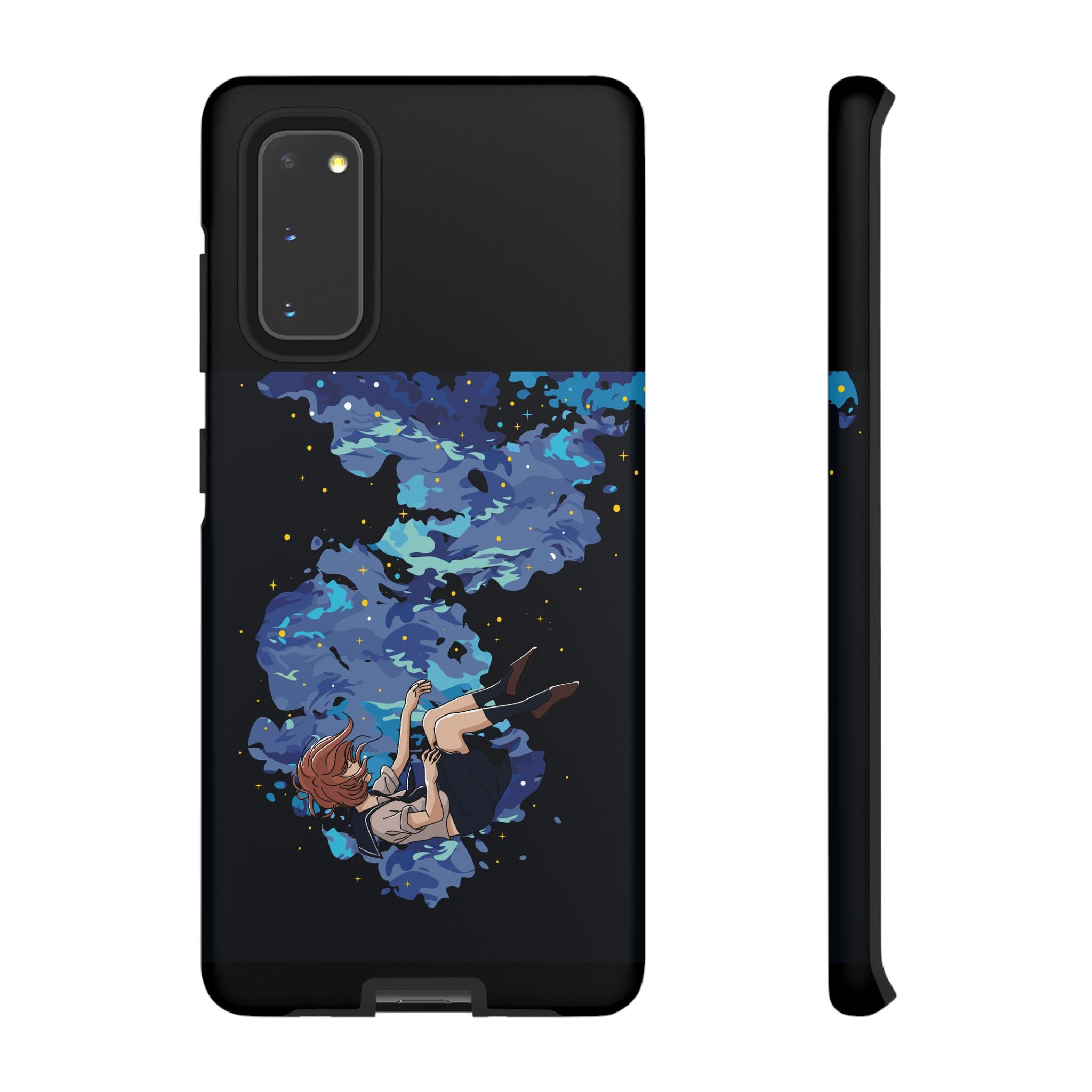 Tough Cases Phone Case - Artistic Galaxy Design, Cute Sleeve for Teens, Gift for Students, Unique Mobile Accessory, Trendy Tech Protection
