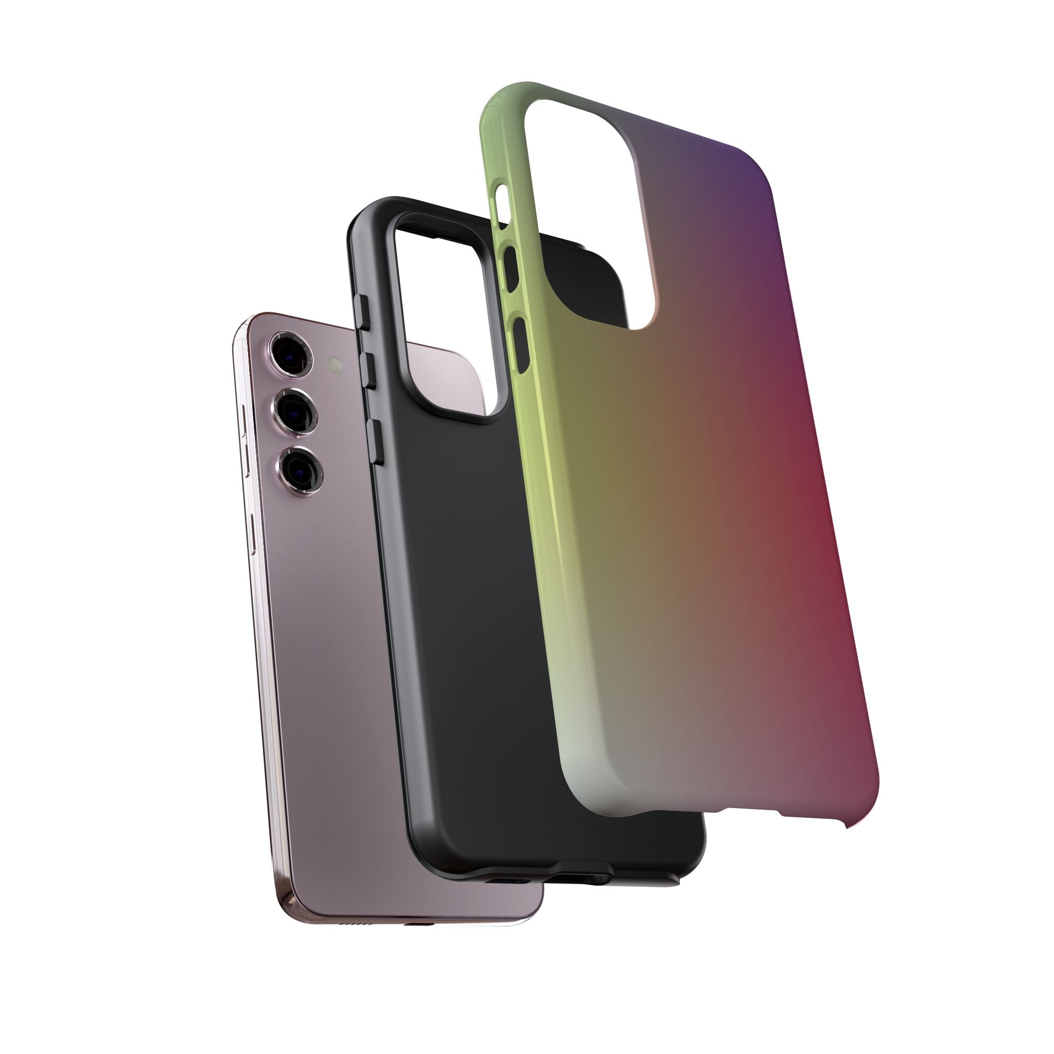 Gradient Phone Case, Tough Cases, Colorful Tech Accessory, Modern Phone Protection, Trendy Gift for Friends, Birthday, Holidays