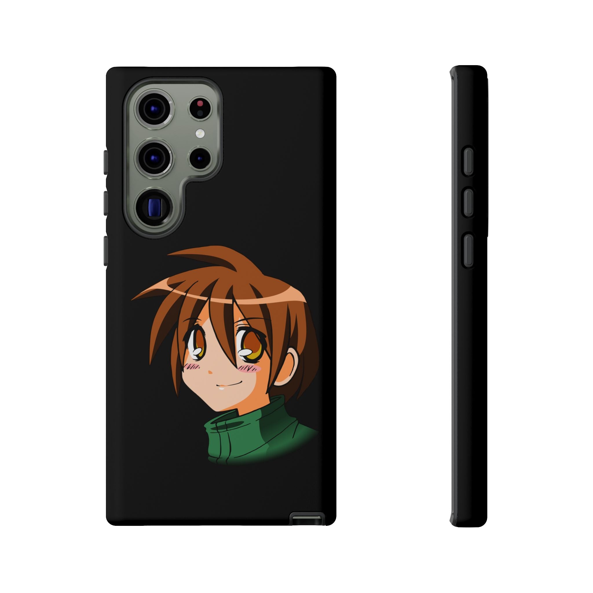 Anime Character Phone Case, Cute Phone Cover, Tough Cases for Teens, Customizable Gift, Geeky Accessories