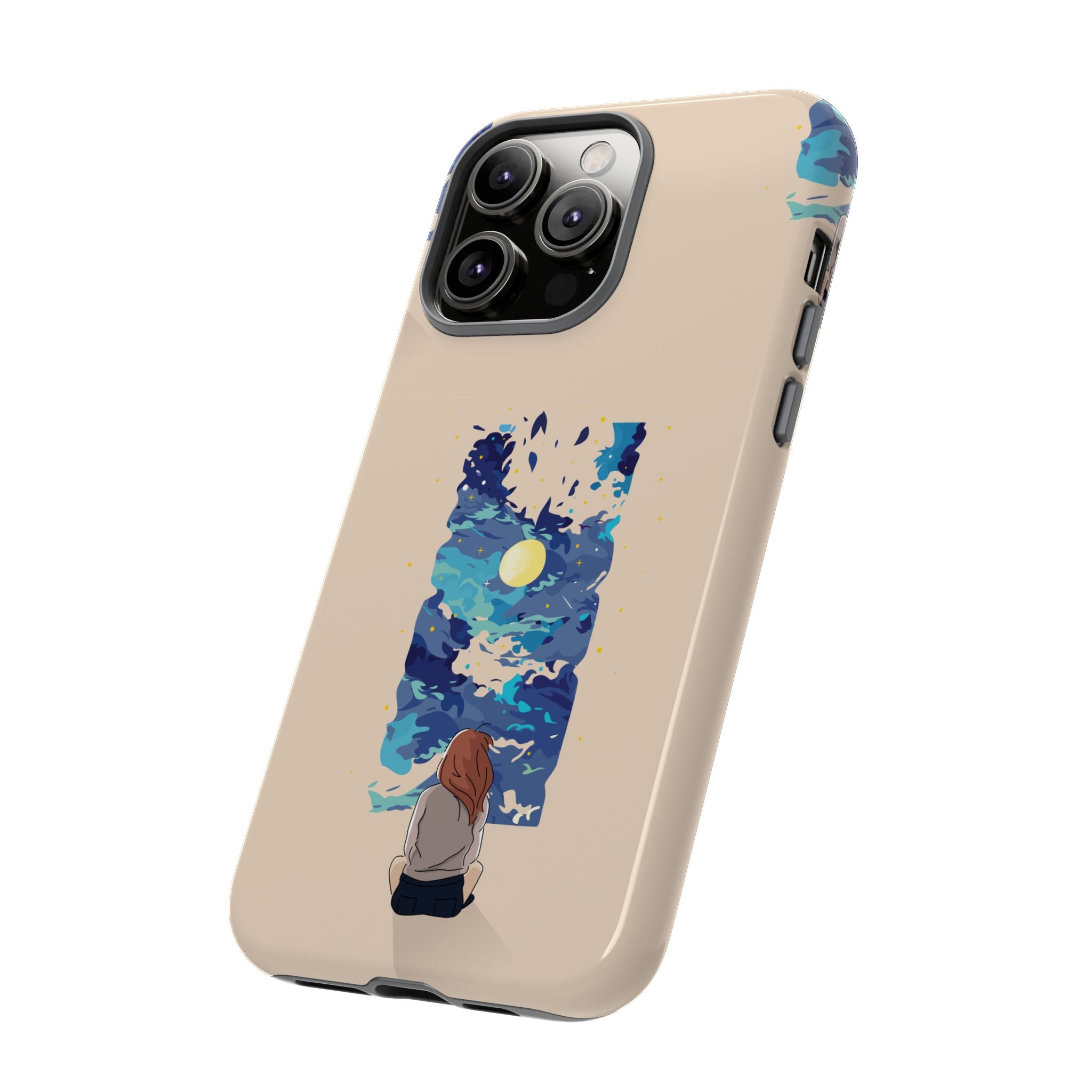 Artistic Phone Case – Expressive Protective Cover, Unique Gift for Her, Birthday Present, Eco-Friendly Mobile Accessory, Smartphone Case