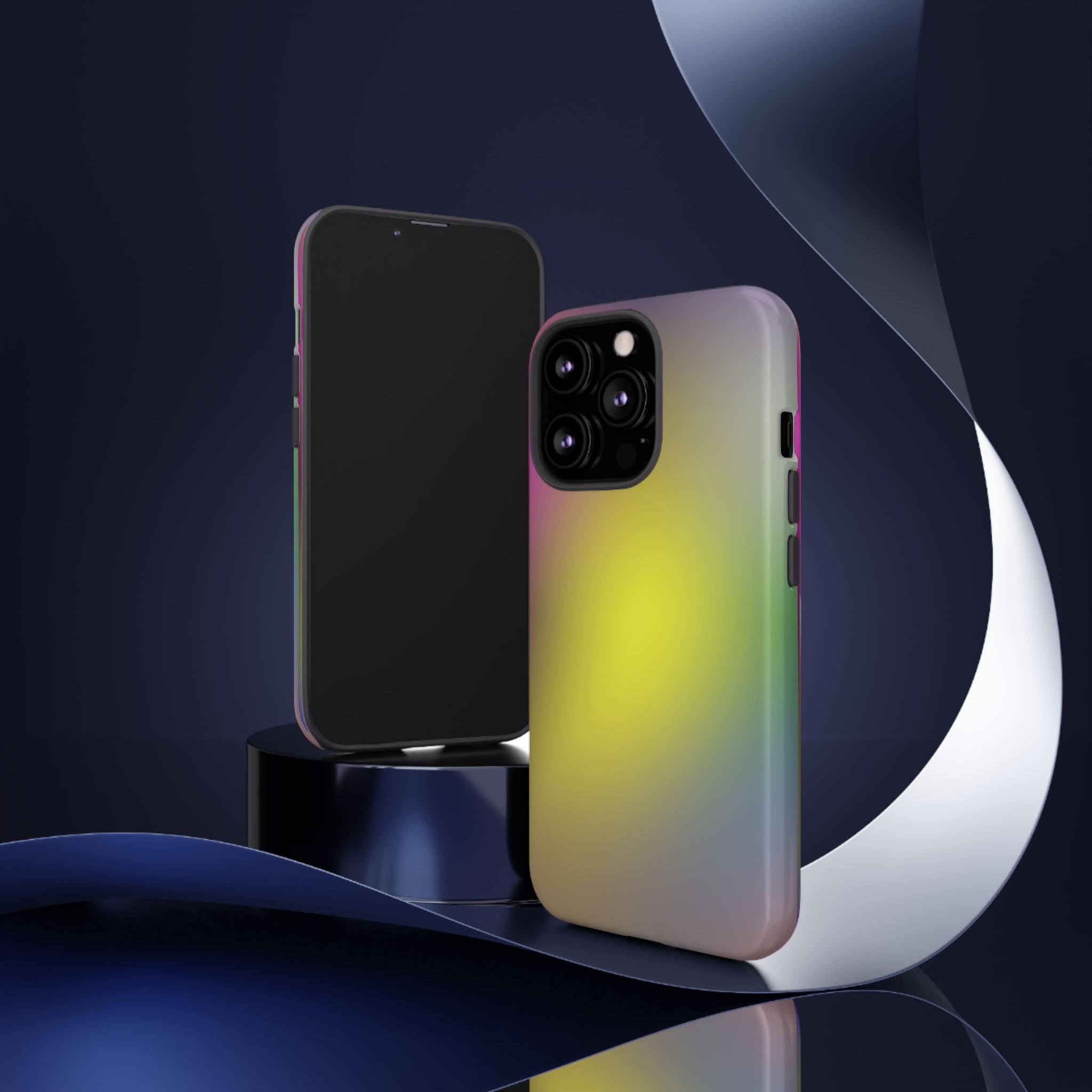 Colorful Tough Phone Case, Stylish Slim Cover, Durable Mobile Protection, Trendy Gift for Tech Lovers, Vibrant Phone Accessory