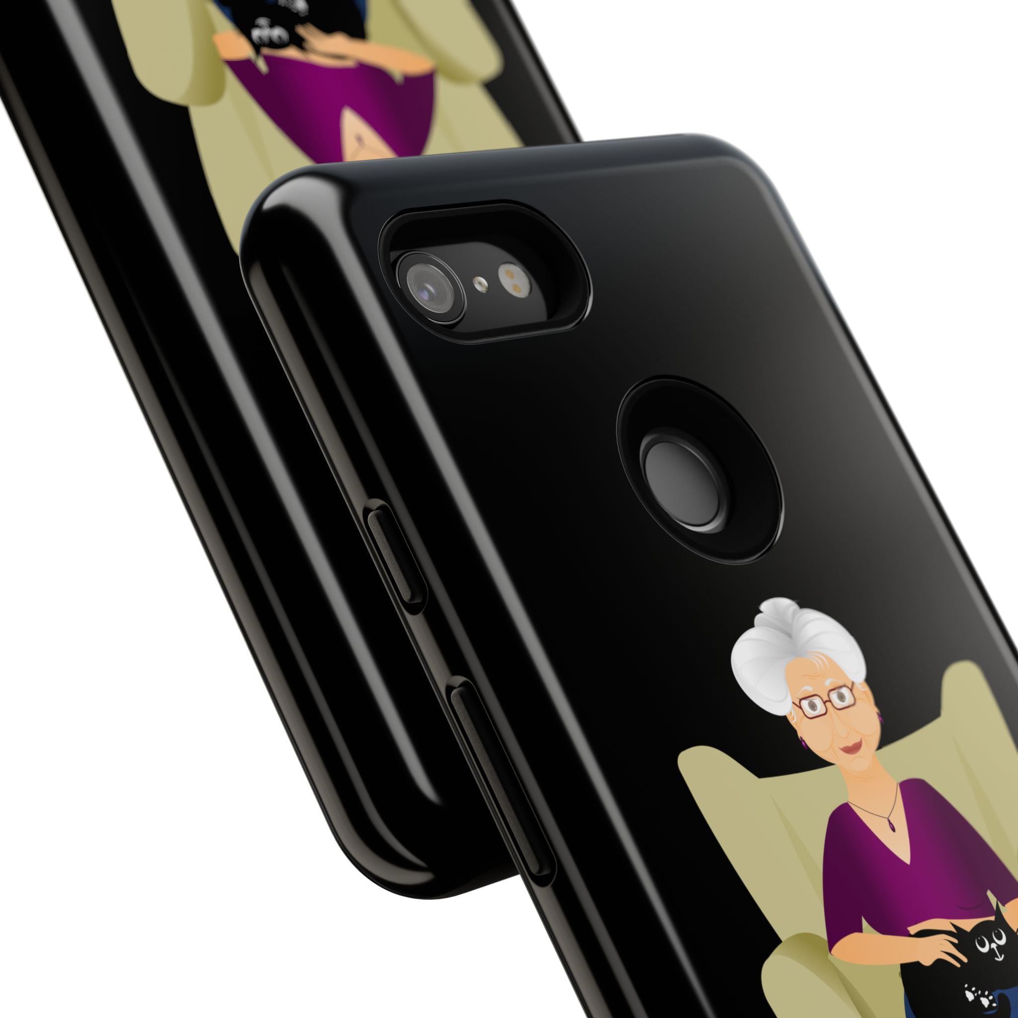 Grandma Phone Case, Tough Phone Cover for Grandparents, Durable Case for Seniors, Unique Gift for Grandmother, Personalized Tech Accessory
