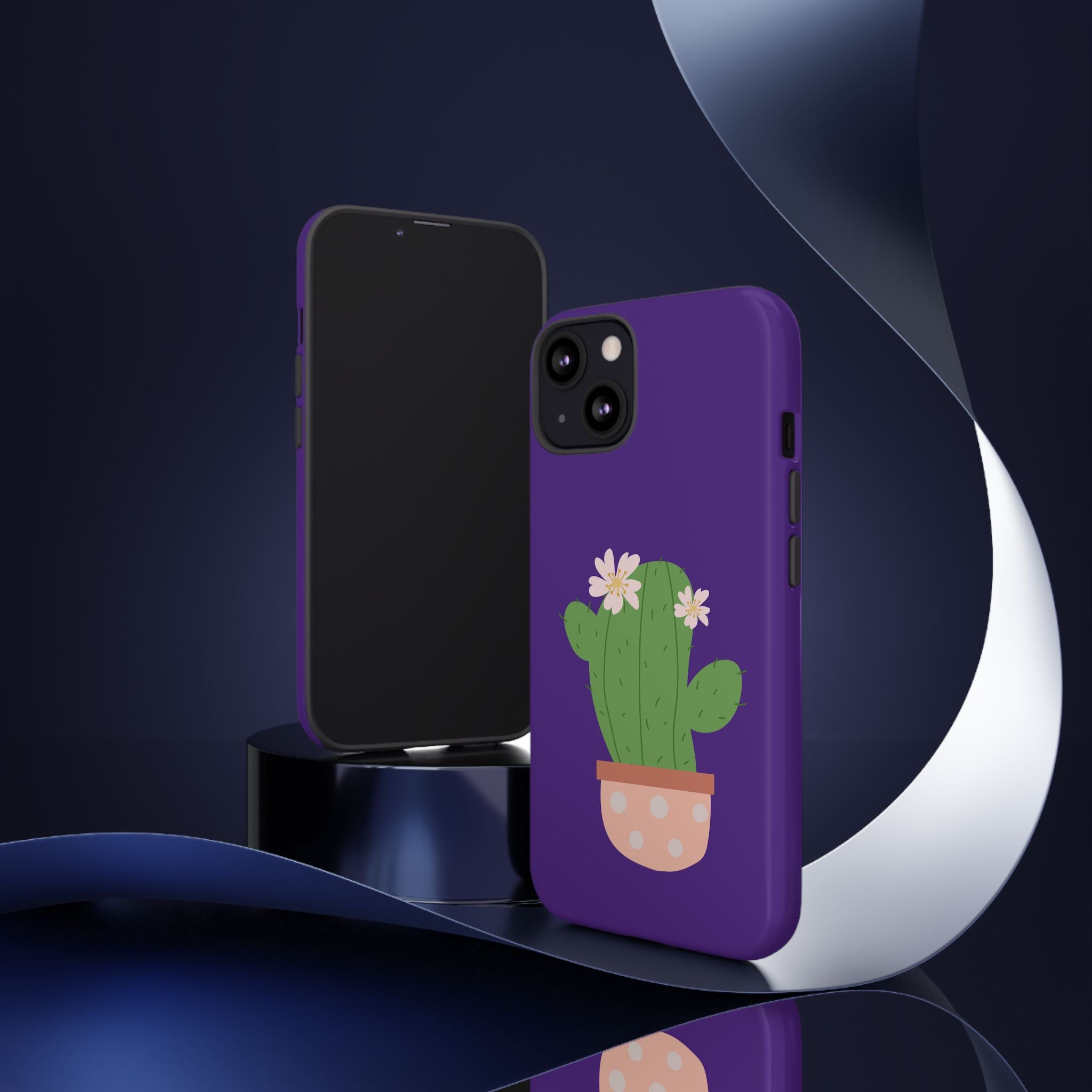 Cactus Phone Case, Tough Cases, Cute Floral, Trending Design, Unique Gift, Phone Accessories, Summer Vibe, Nature Lover