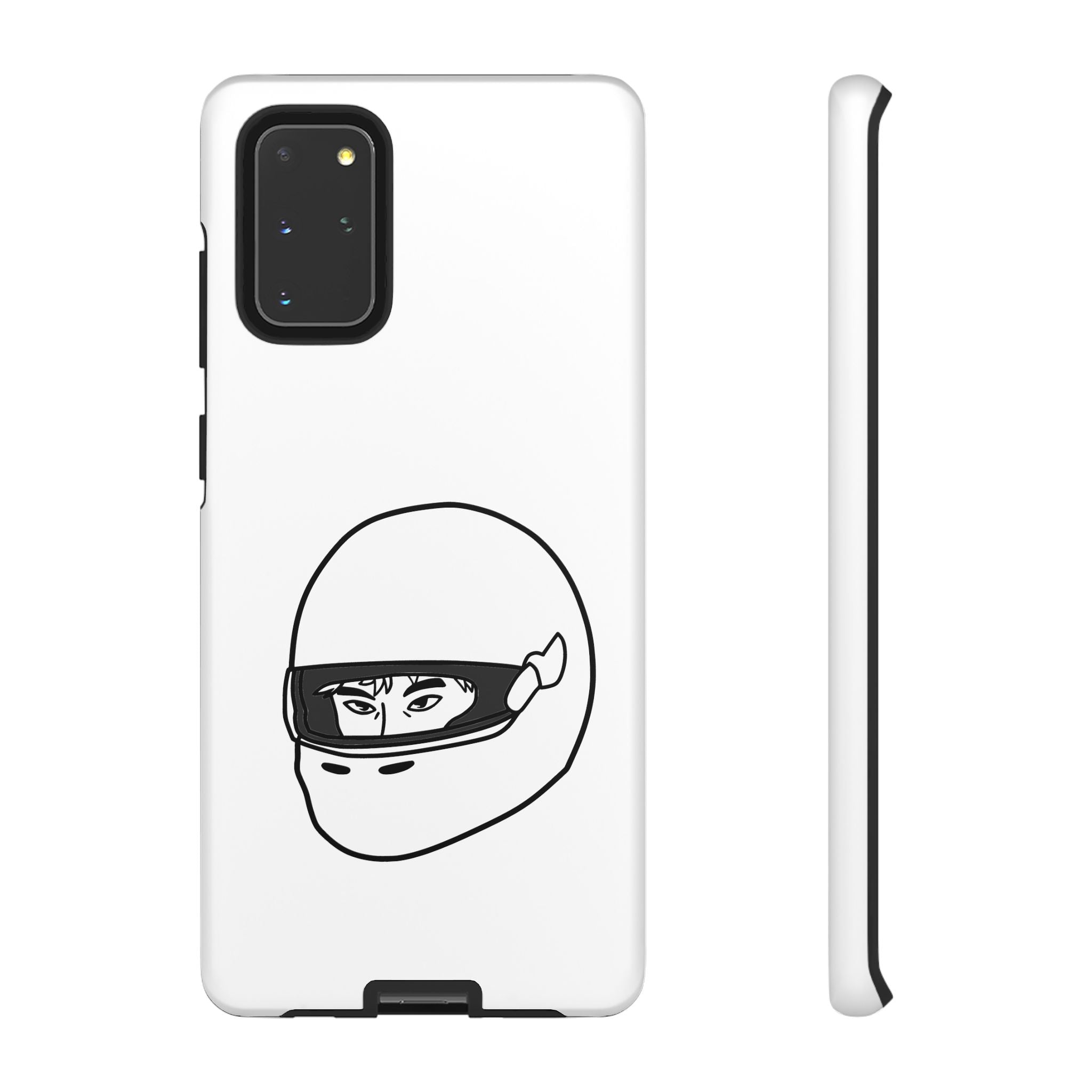 Stylish Phone Case with Racing Helmet Design | Tough Cases | Unique Gift, Motorcycle Enthusiast, Race Lover, Custom Accessory, Everyday Use