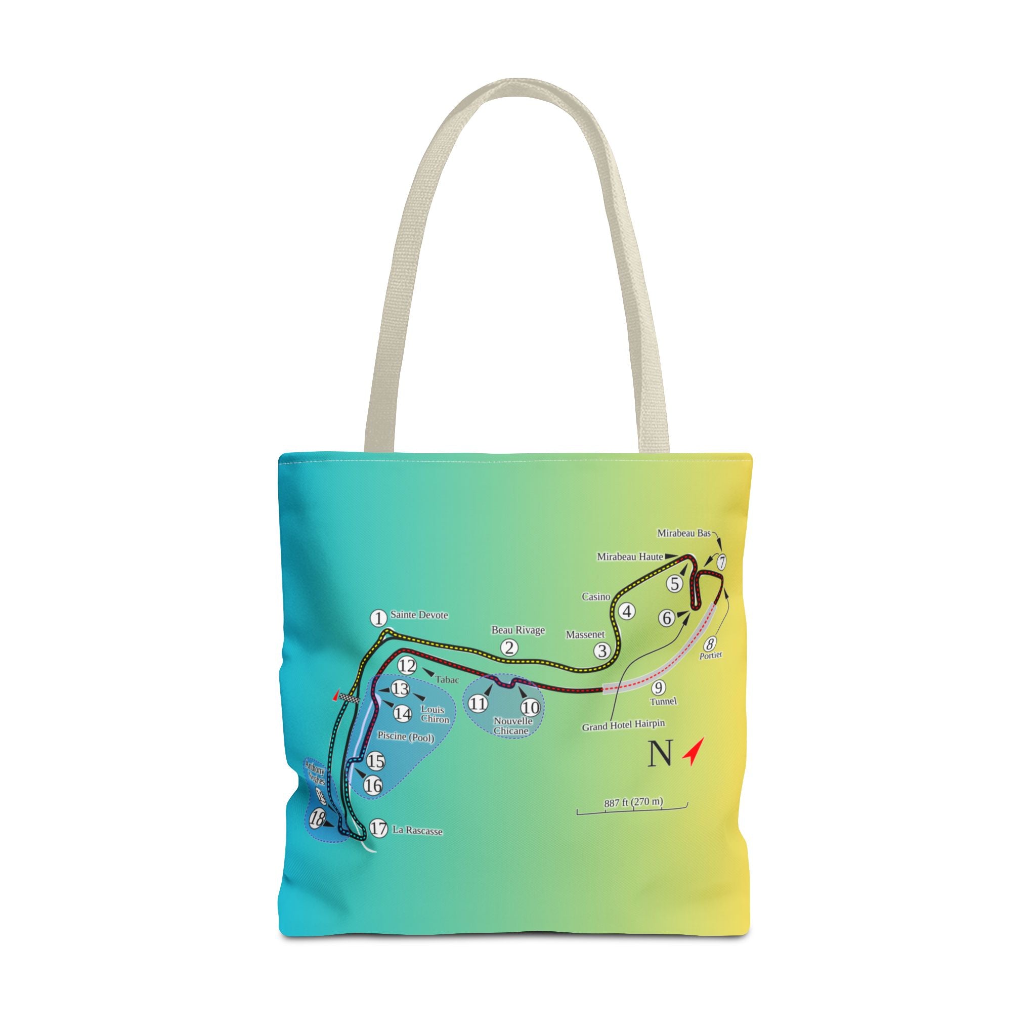 "Monaco Circuit" – Grand Prix Tote