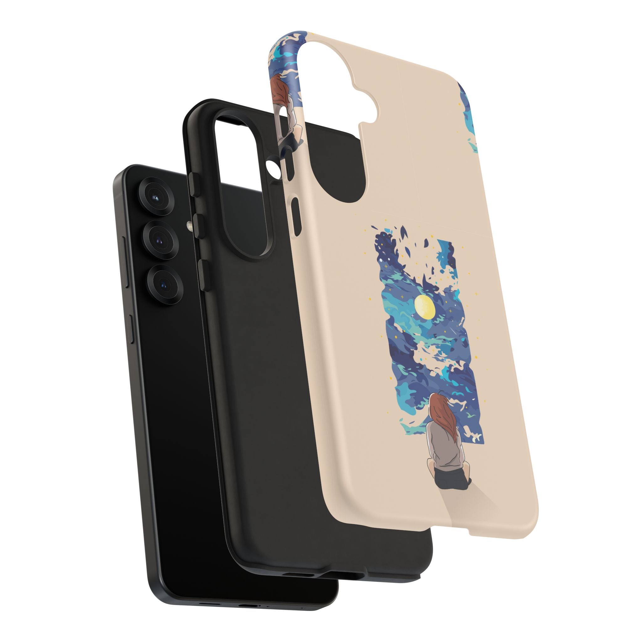 Artistic Phone Case – Expressive Protective Cover, Unique Gift for Her, Birthday Present, Eco-Friendly Mobile Accessory, Smartphone Case