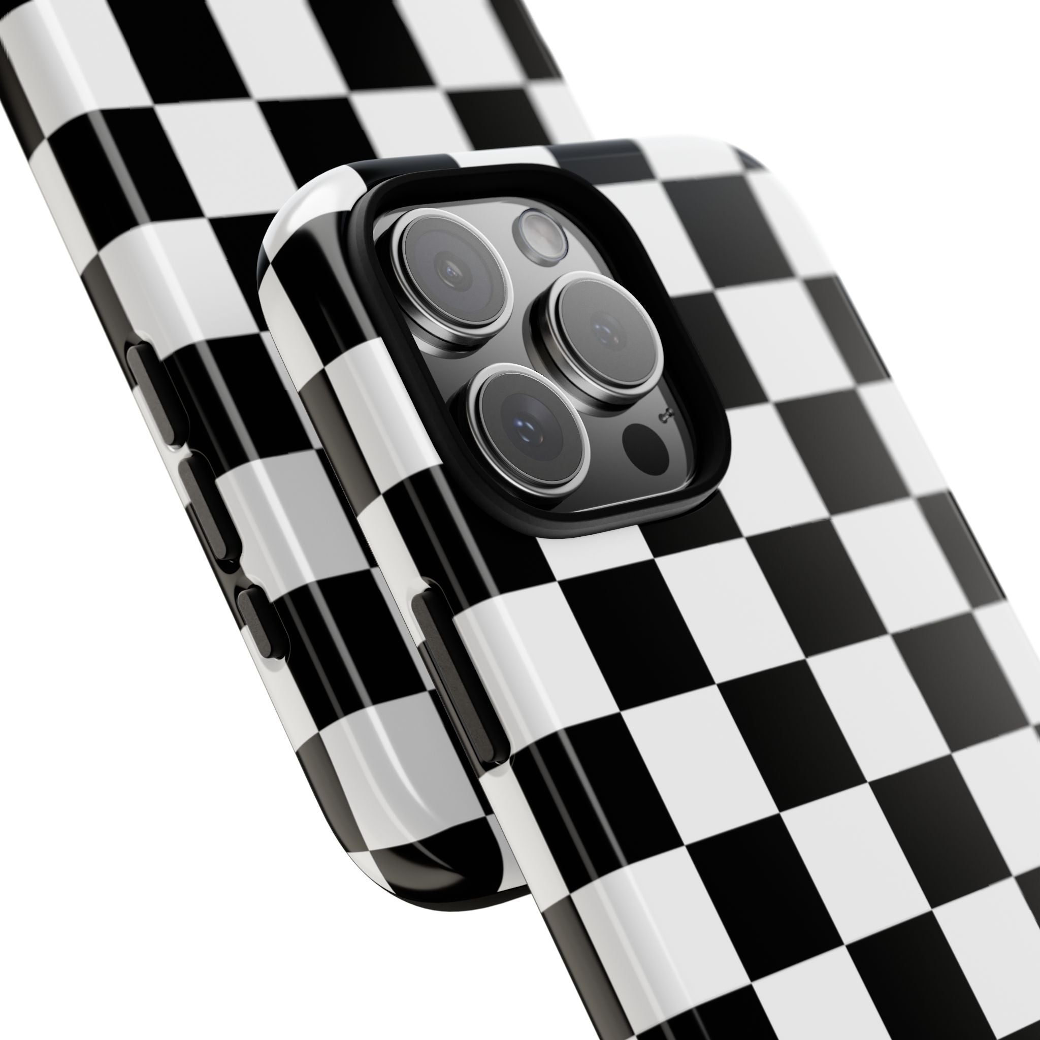 Stylish Checkered Phone Case | Trendy Protective Cover for iPhone, Gift for Teens, Fashion Accessory, Unique Design for All Occasions