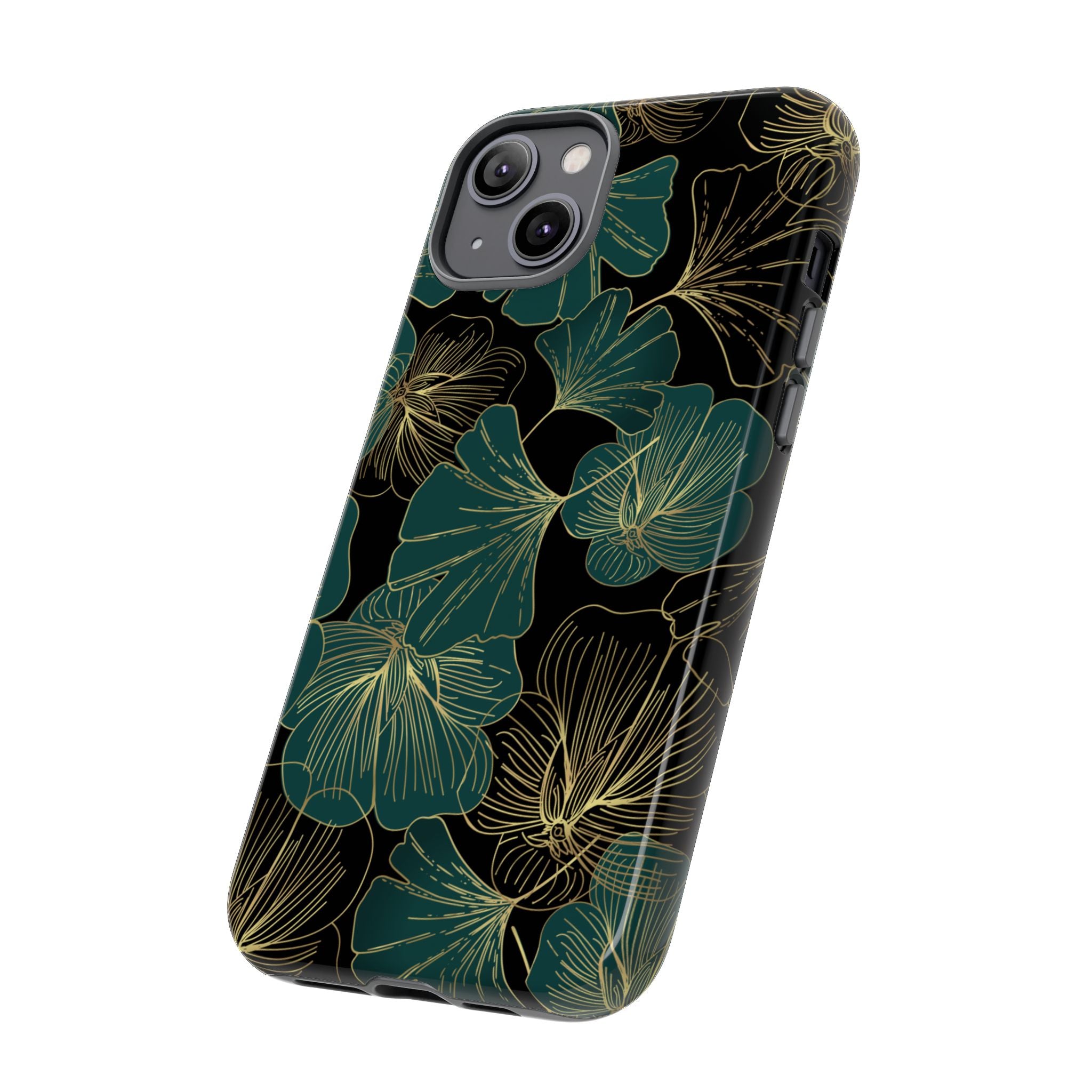 Floral Phone Case - Tough Cases, Protective Cover, Stylish Accessory, Gift for Her, Nature-Inspired Design