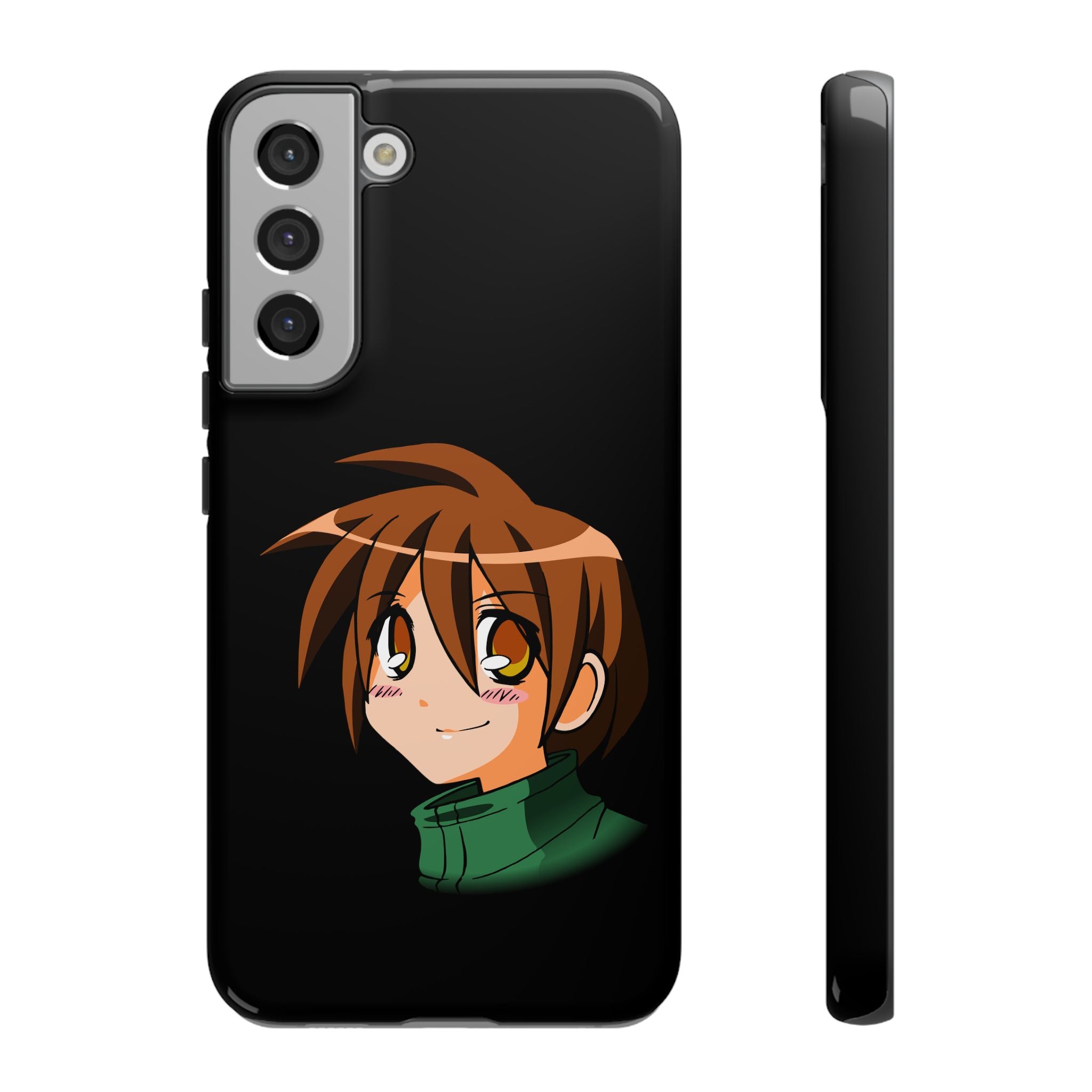 Anime Character Phone Case, Cute Phone Cover, Tough Cases for Teens, Customizable Gift, Geeky Accessories
